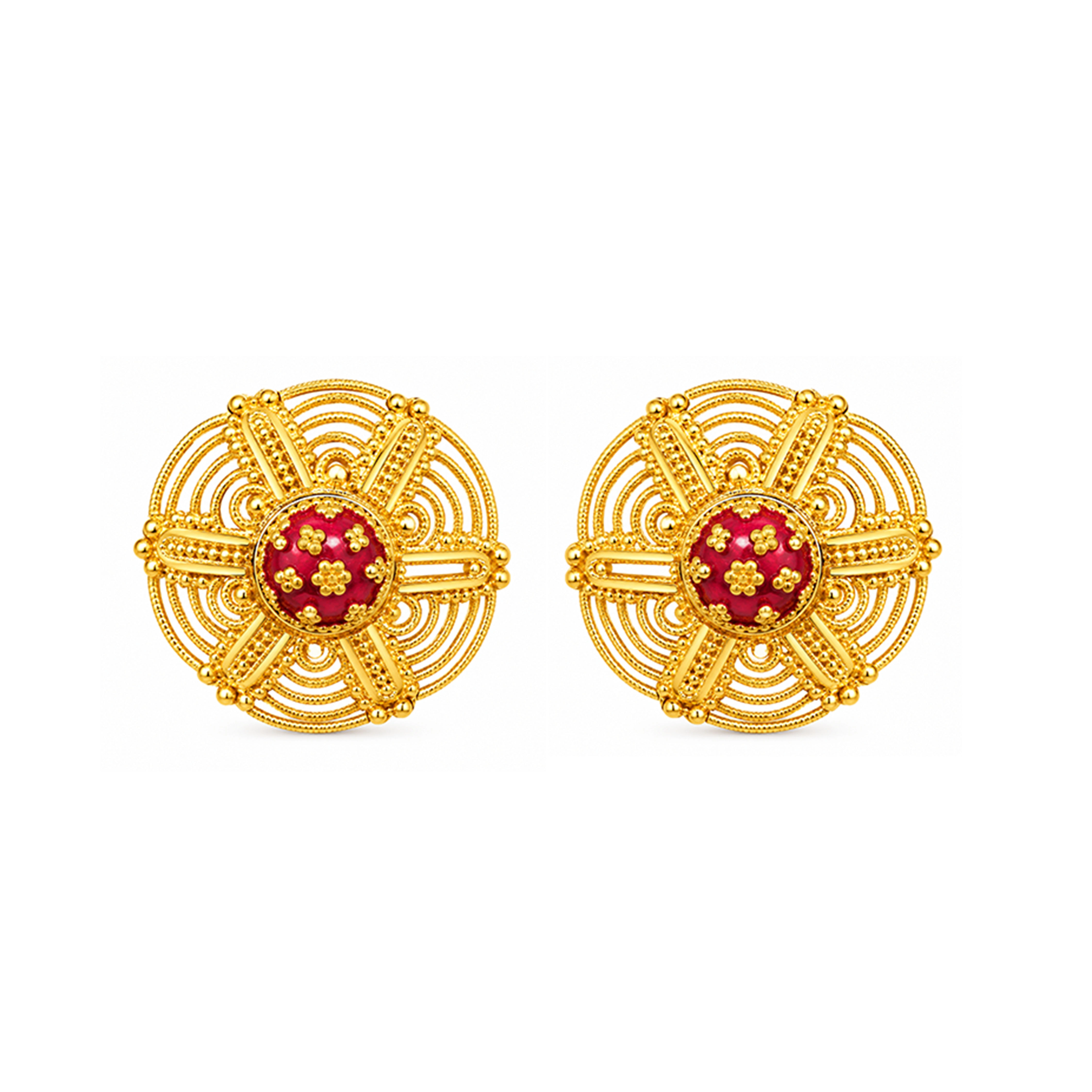 The GTT015710007 Gold Earrings
