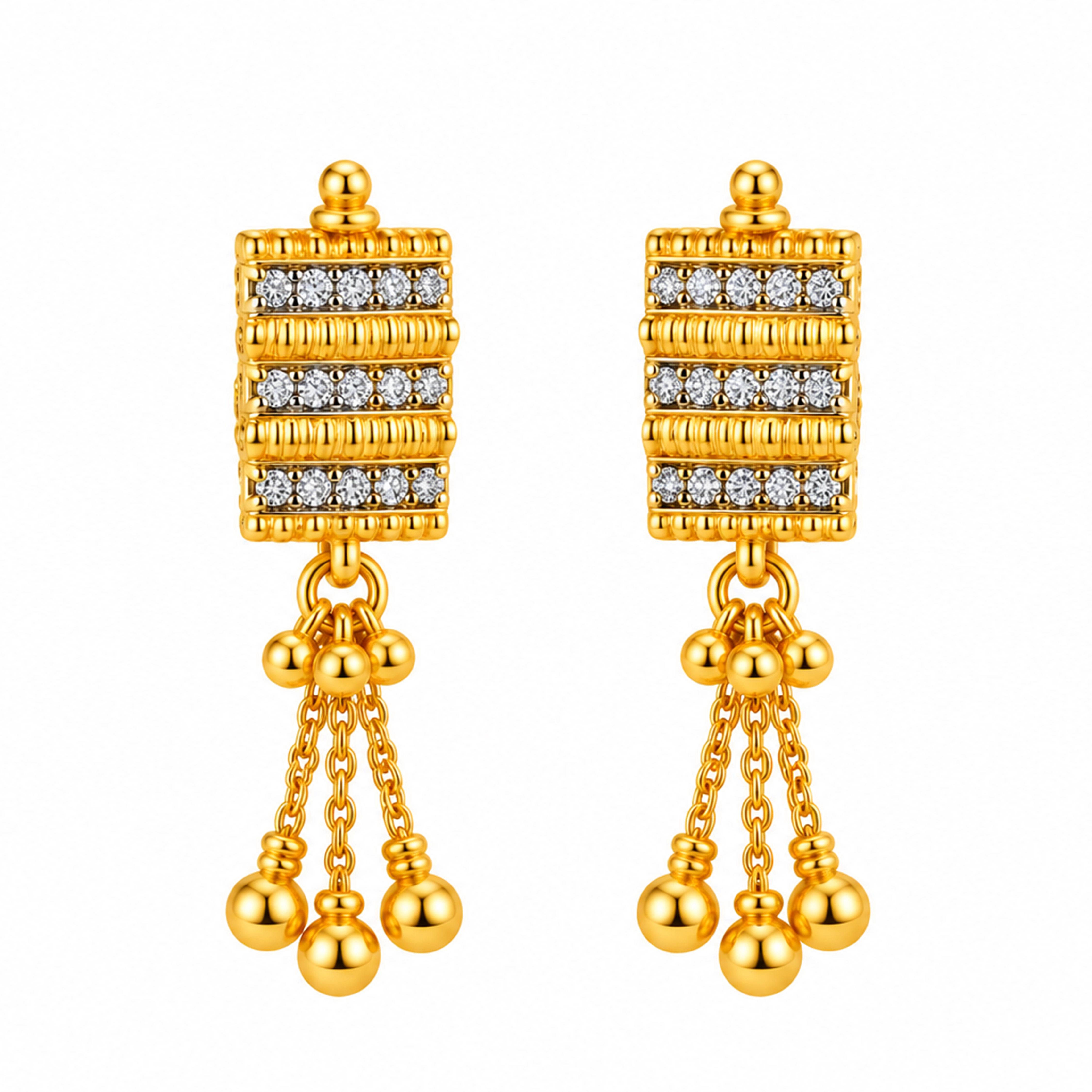 The GTT020219696 Gold Earrings