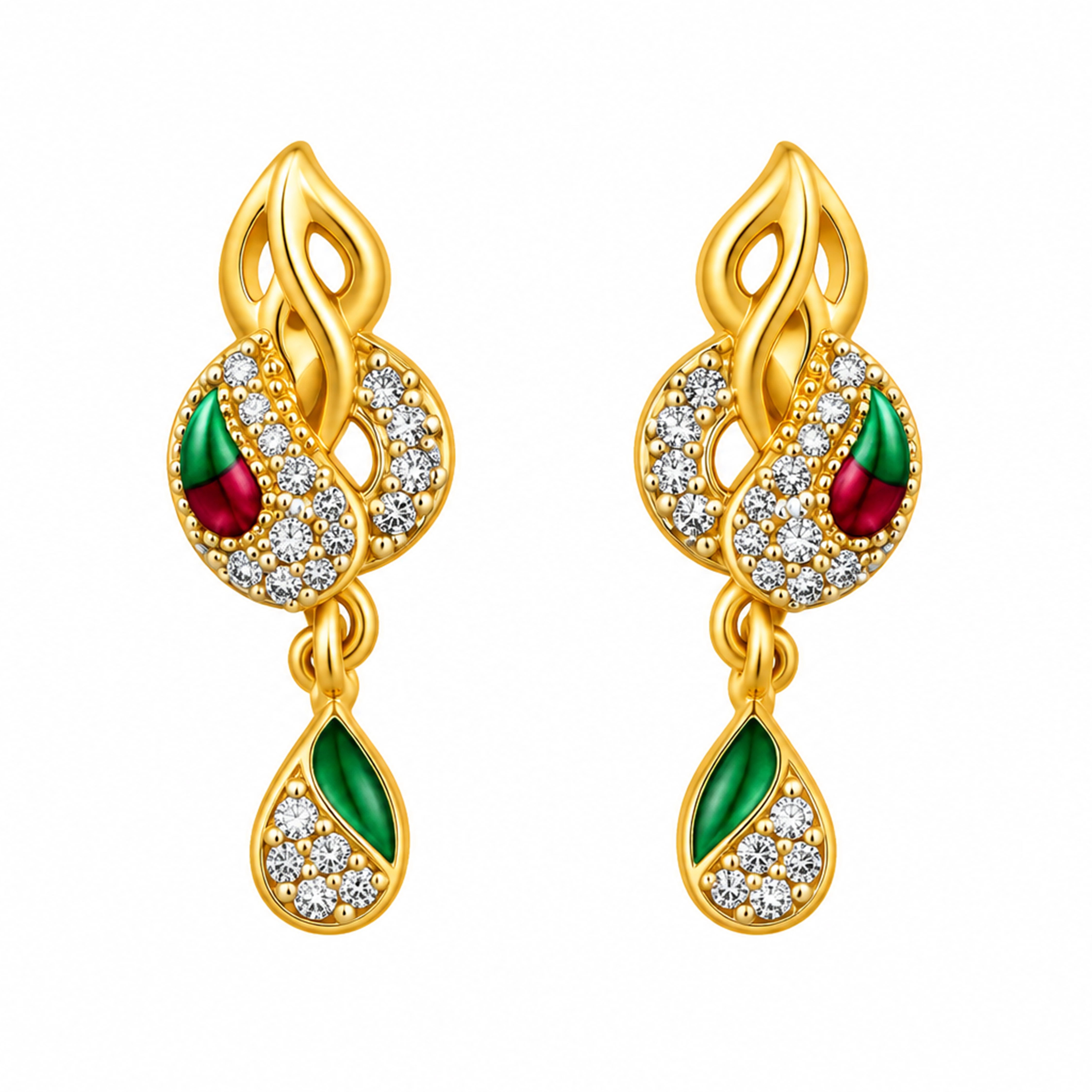 The GTT020219697 Gold Earrings