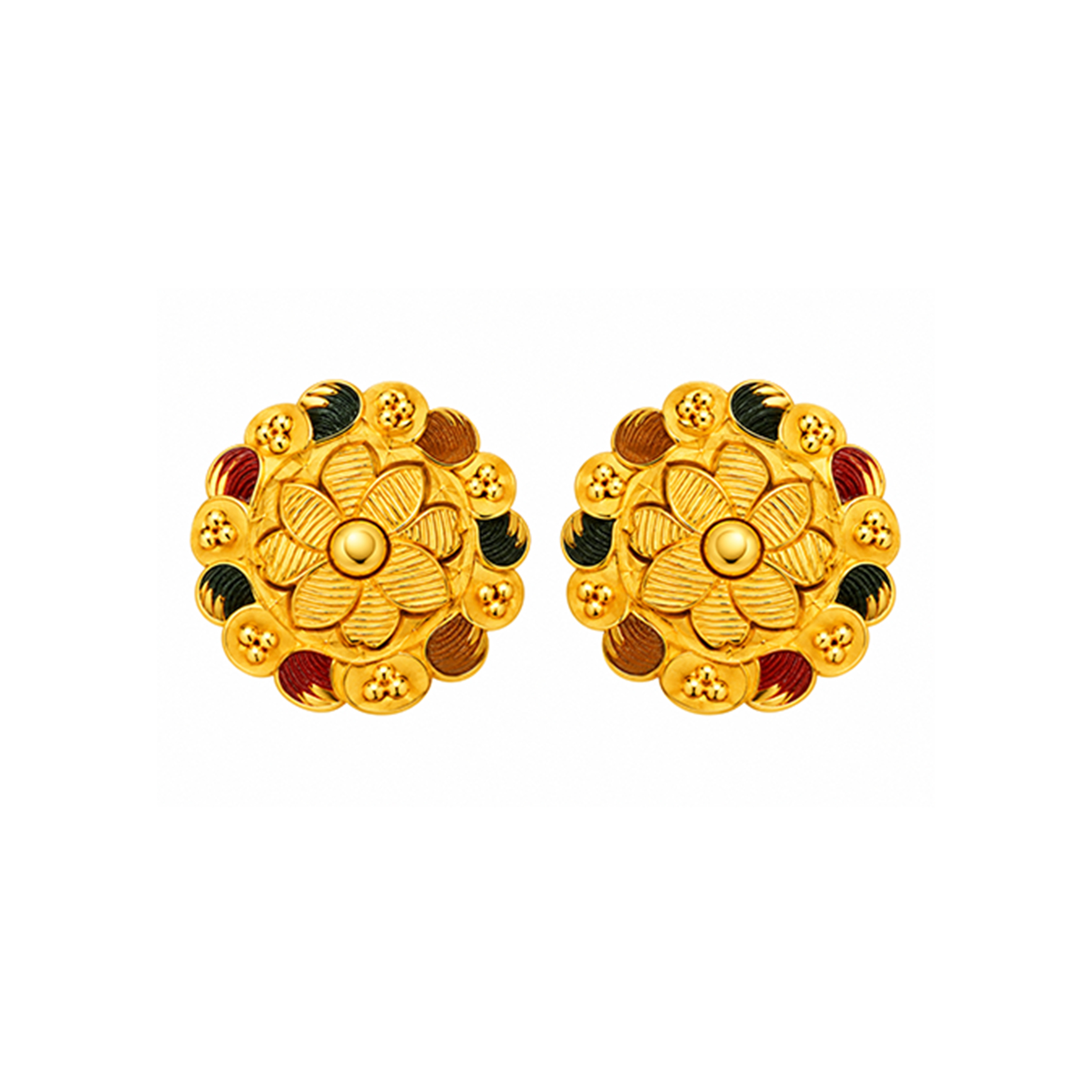 The GTT021513323 Gold Earrings