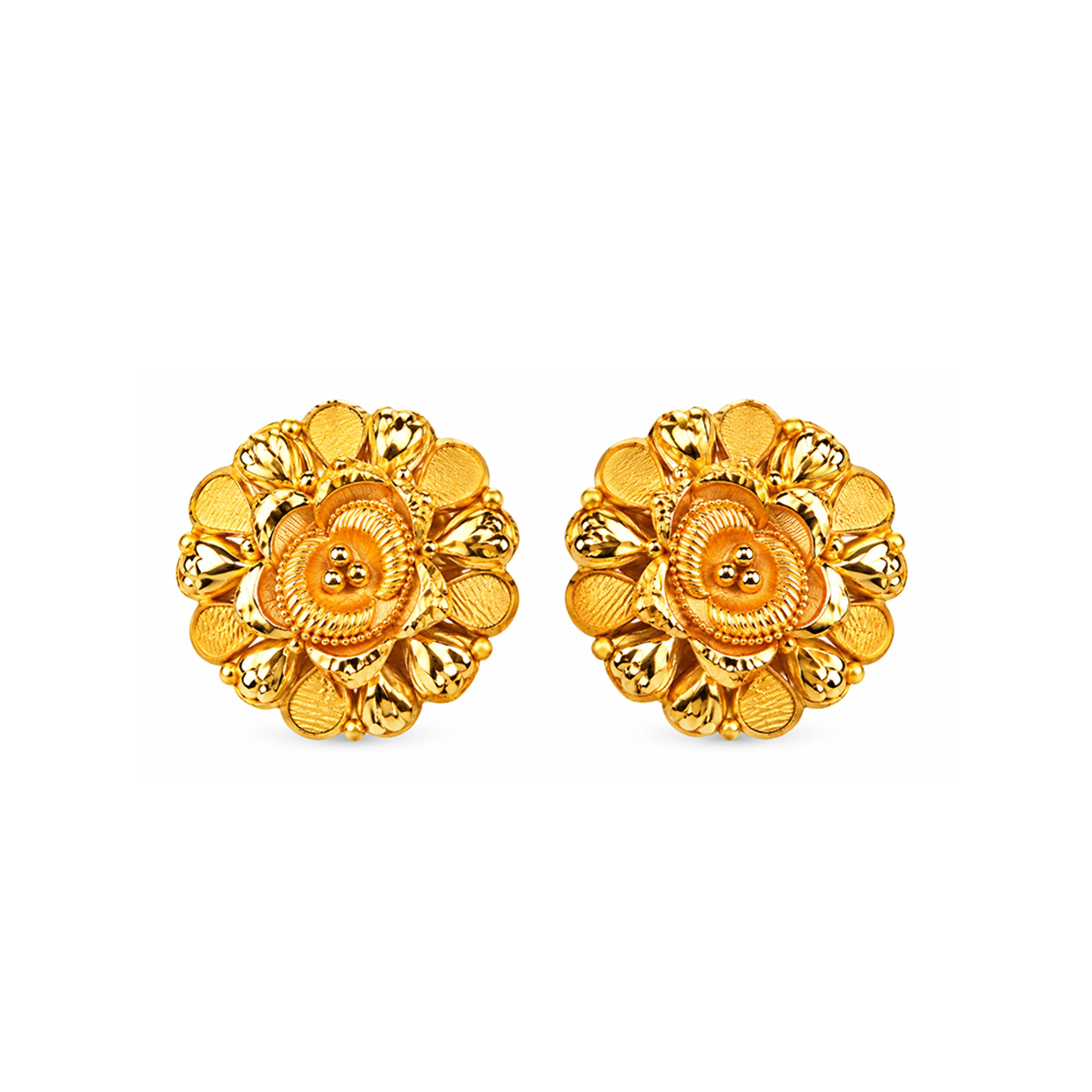 The GTT021513400 Gold Earrings