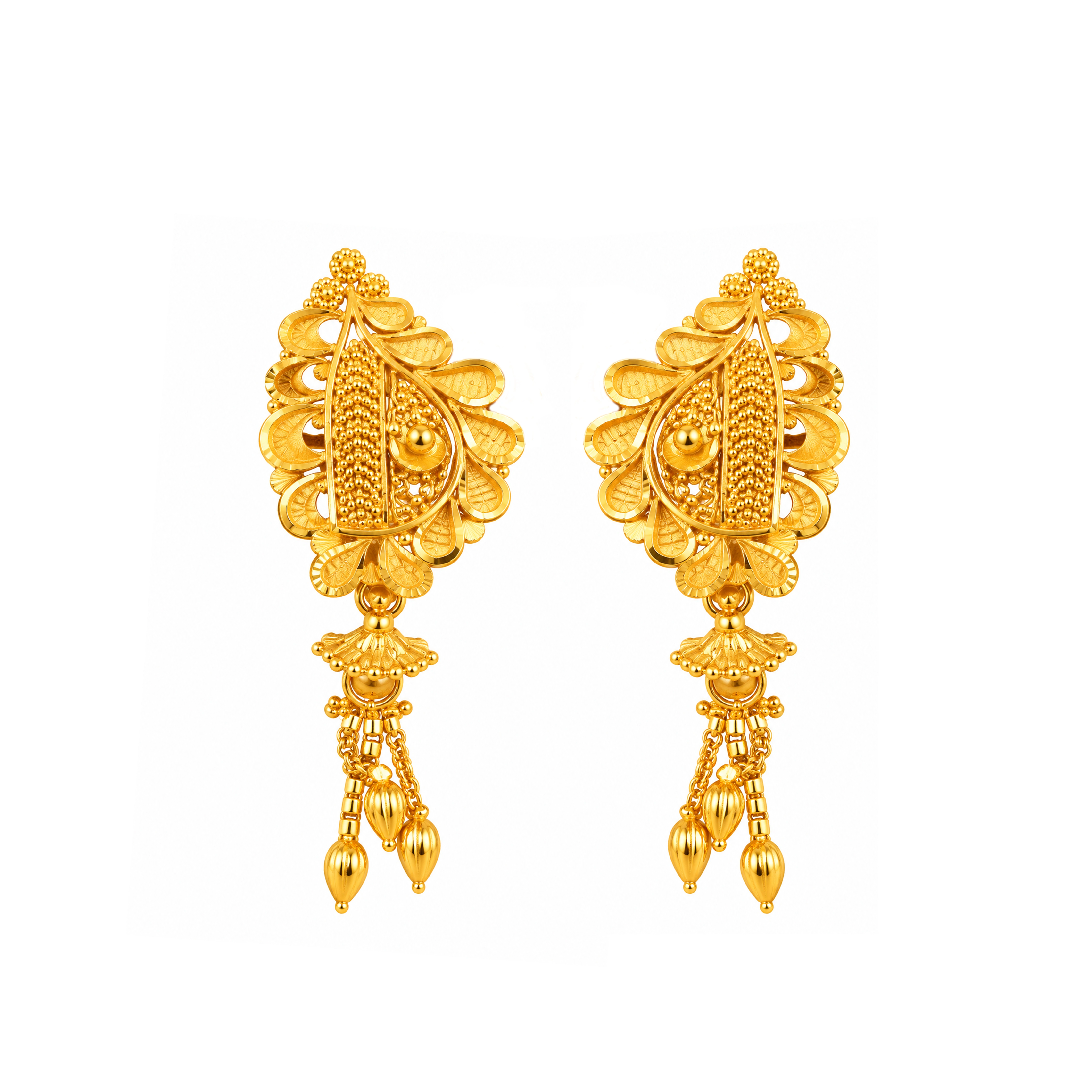 The GTT021513480 Gold Earrings