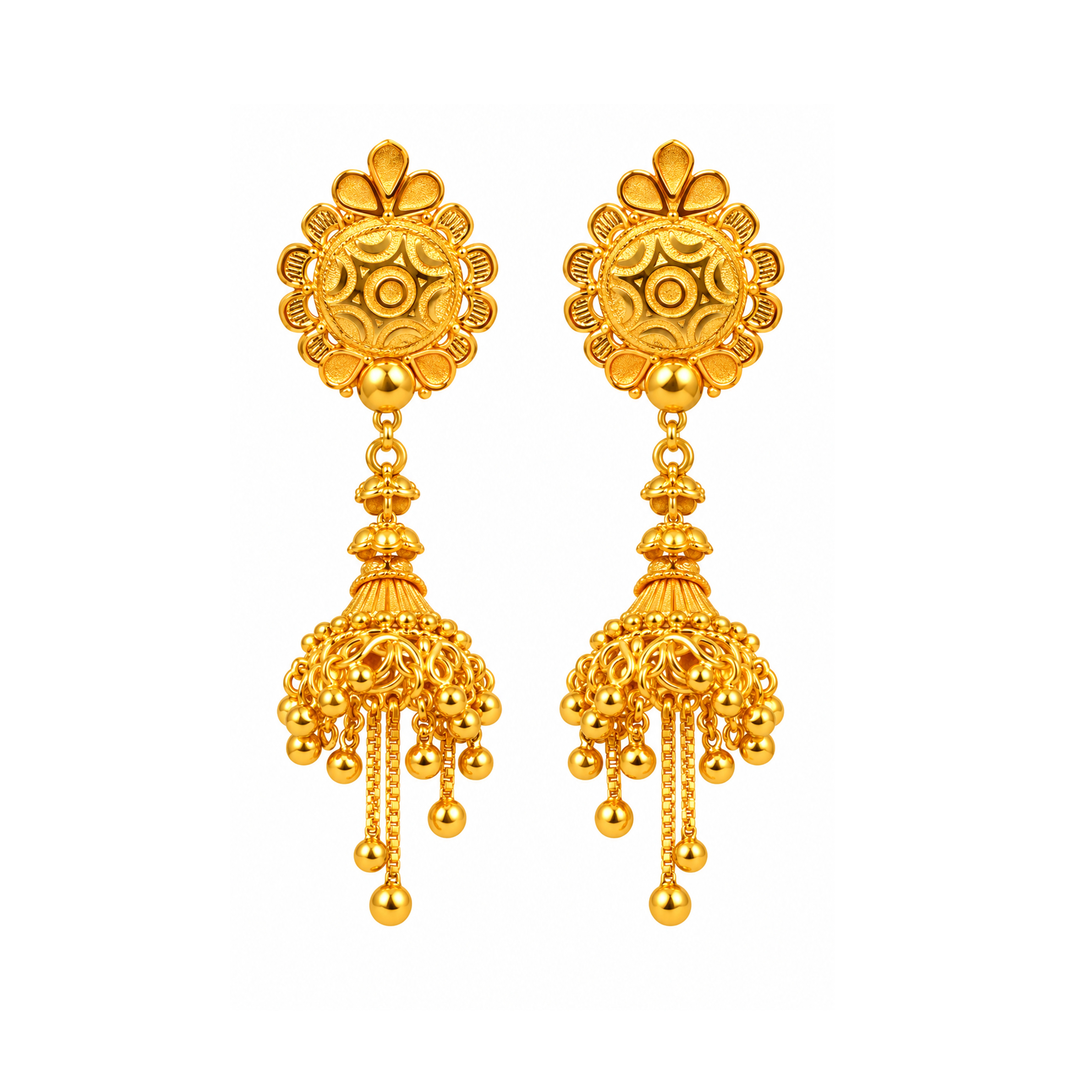 The GTT021513728 Gold Earrings