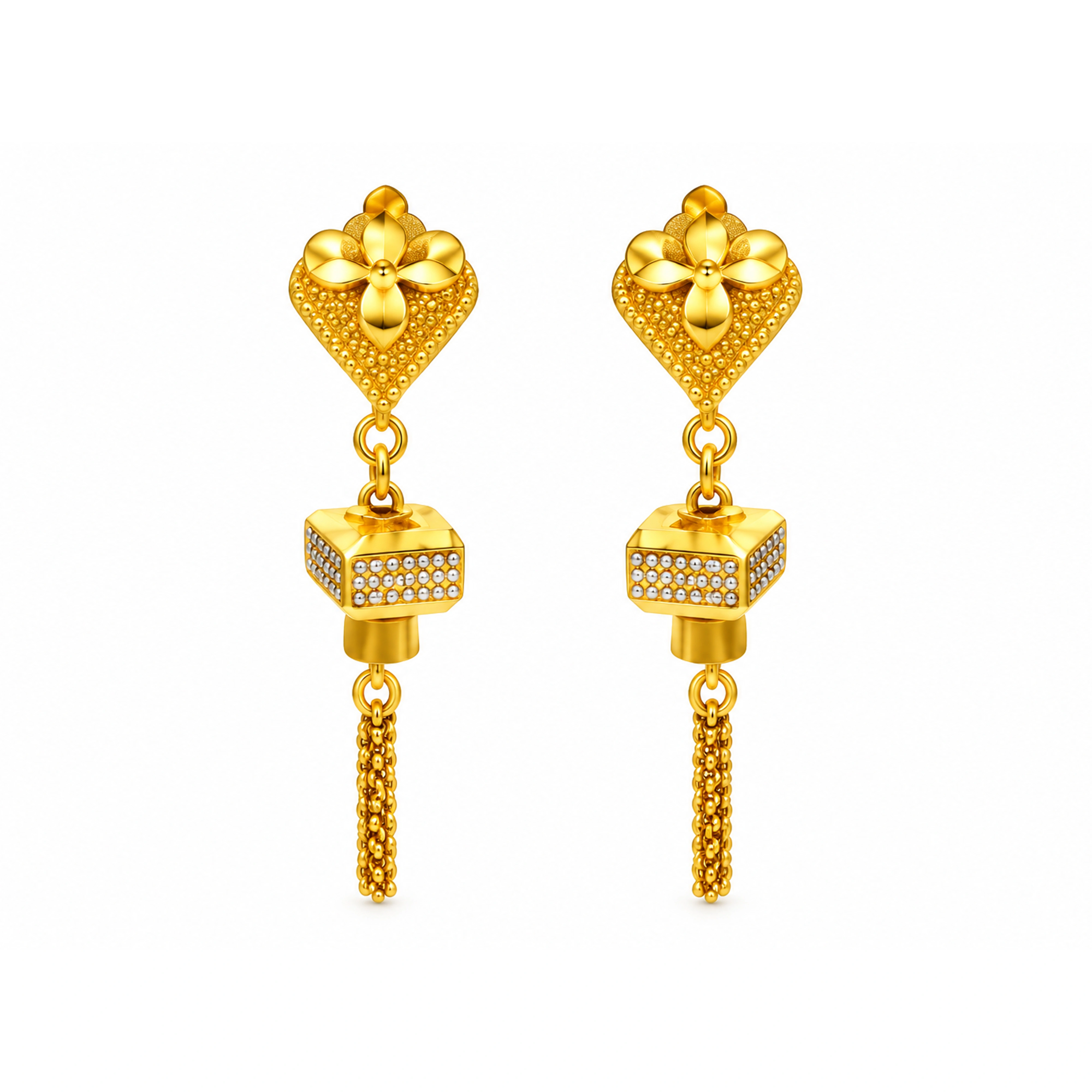 The GTT021518082 Gold Earrings