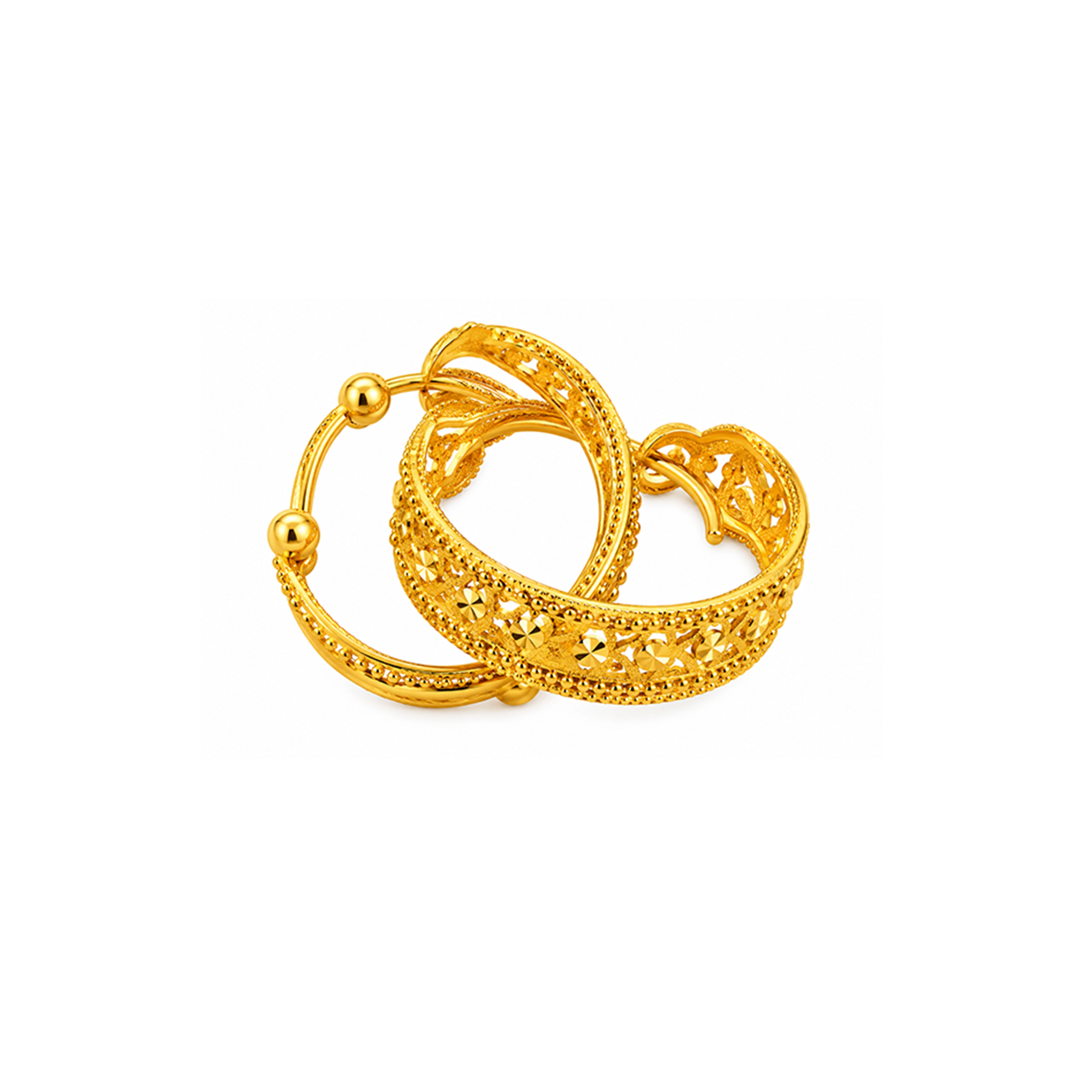 The GTT021519942 Gold Earrings