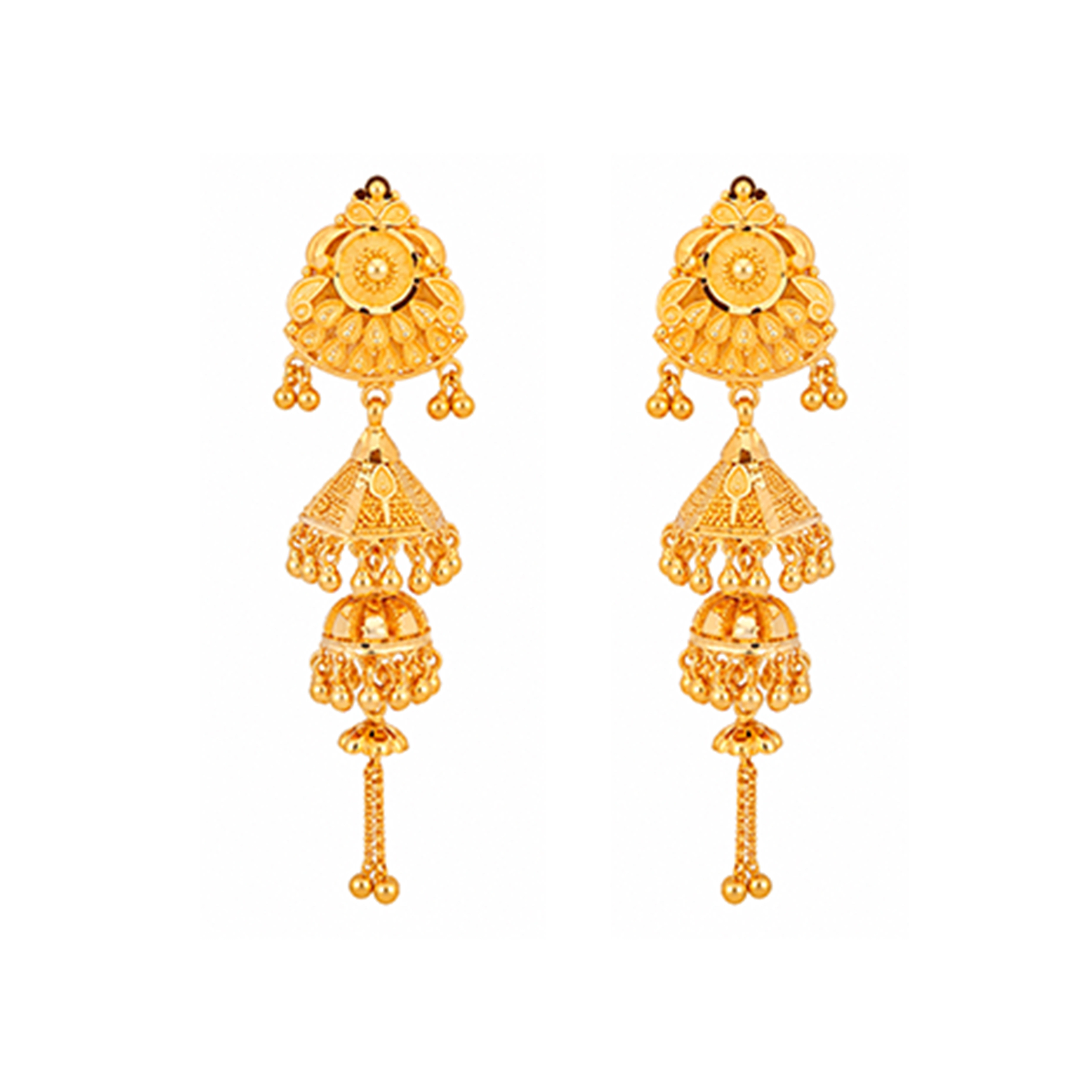 The GTT021519946 Gold Earrings