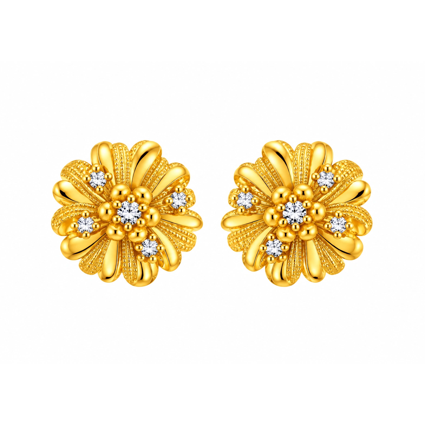 The GTT021520031 Gold Earrings