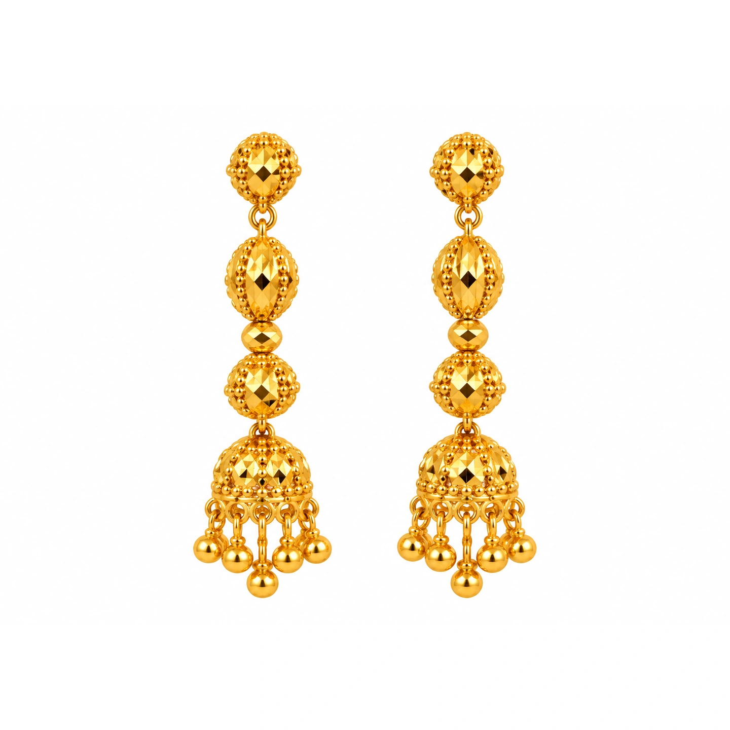 The GTT023700902 Gold Earrings