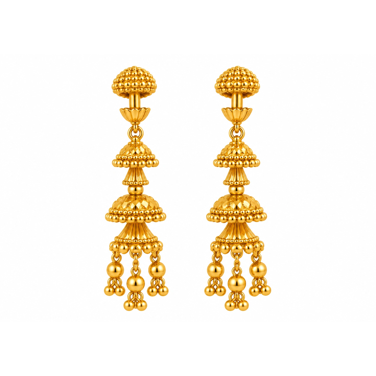 The GTT023700906 Gold Earrings