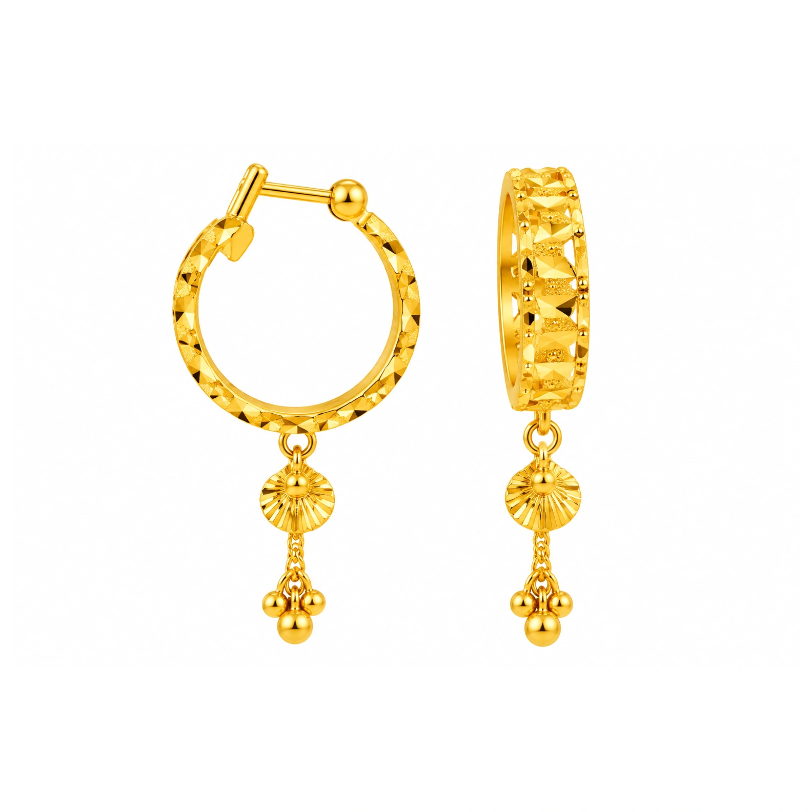 The GTT024010011 Gold Earrings