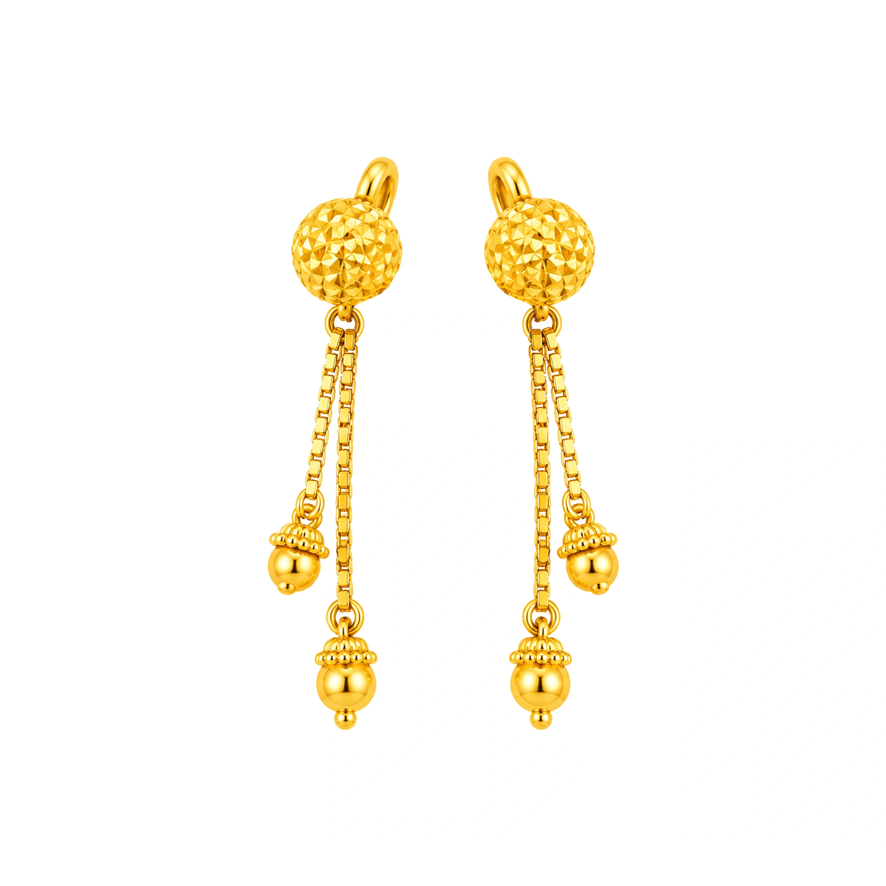 The GTT024010015 Gold Earrings