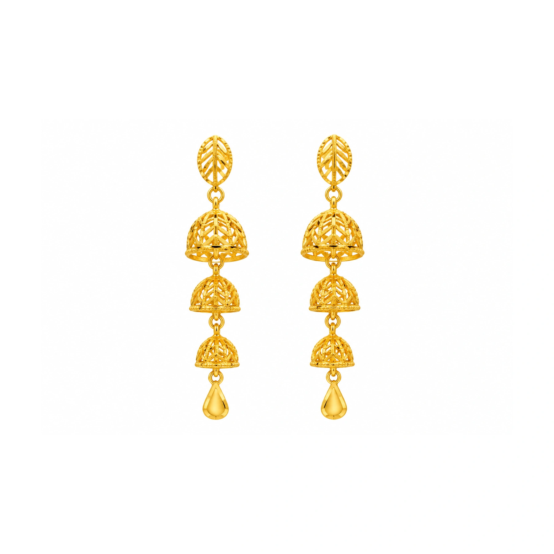 The GTT025414200 Gold Earrings