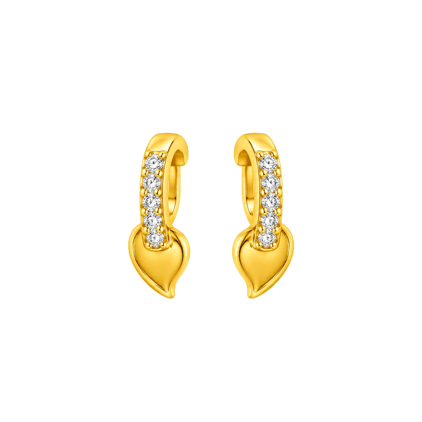The GTT025414291 Gold Earrings