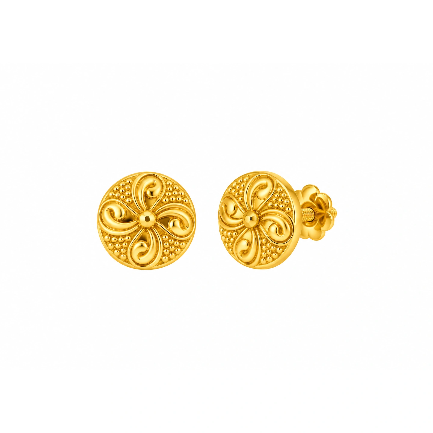 The GTT025414297 Gold Earrings
