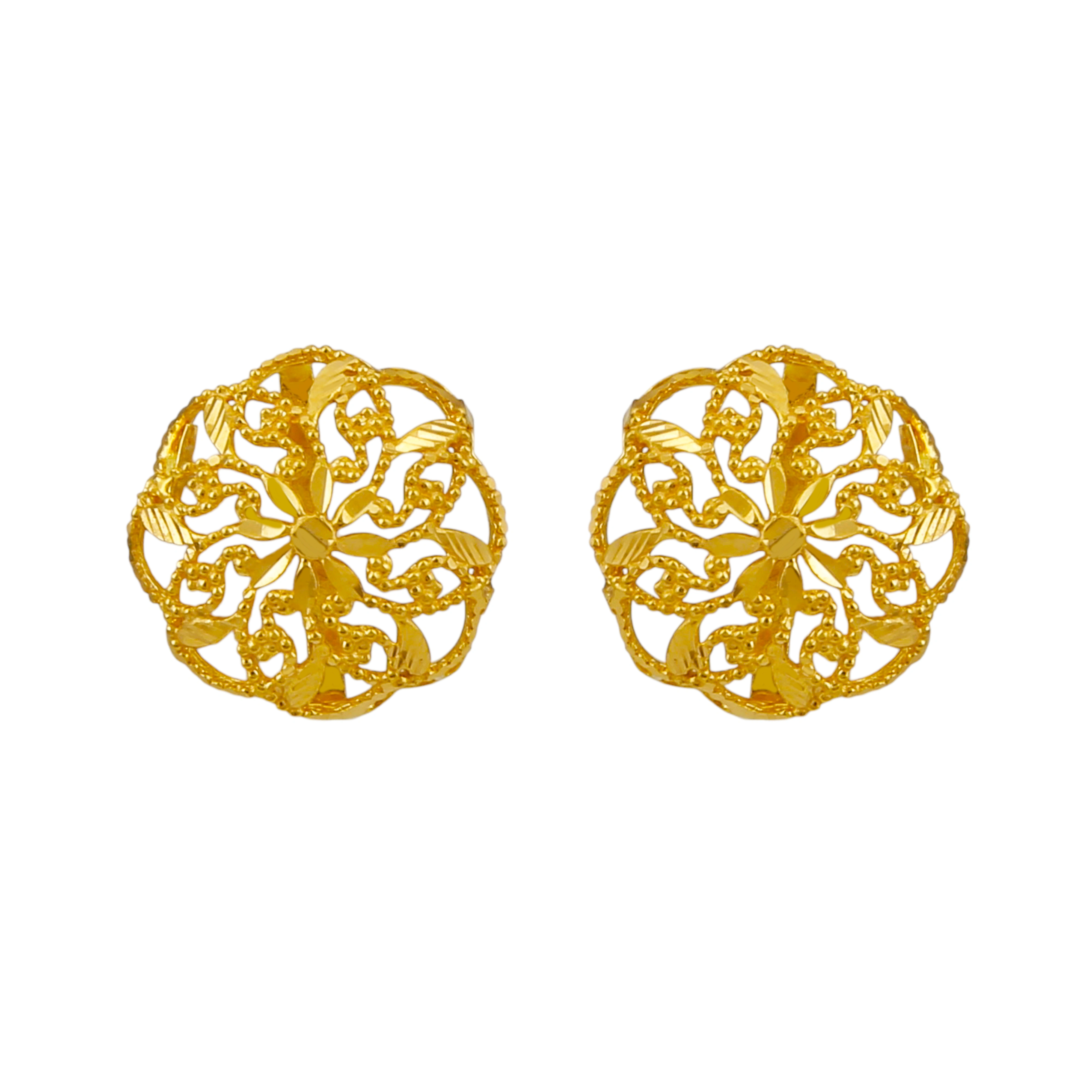 Aurelian Bloom Gold Earrings