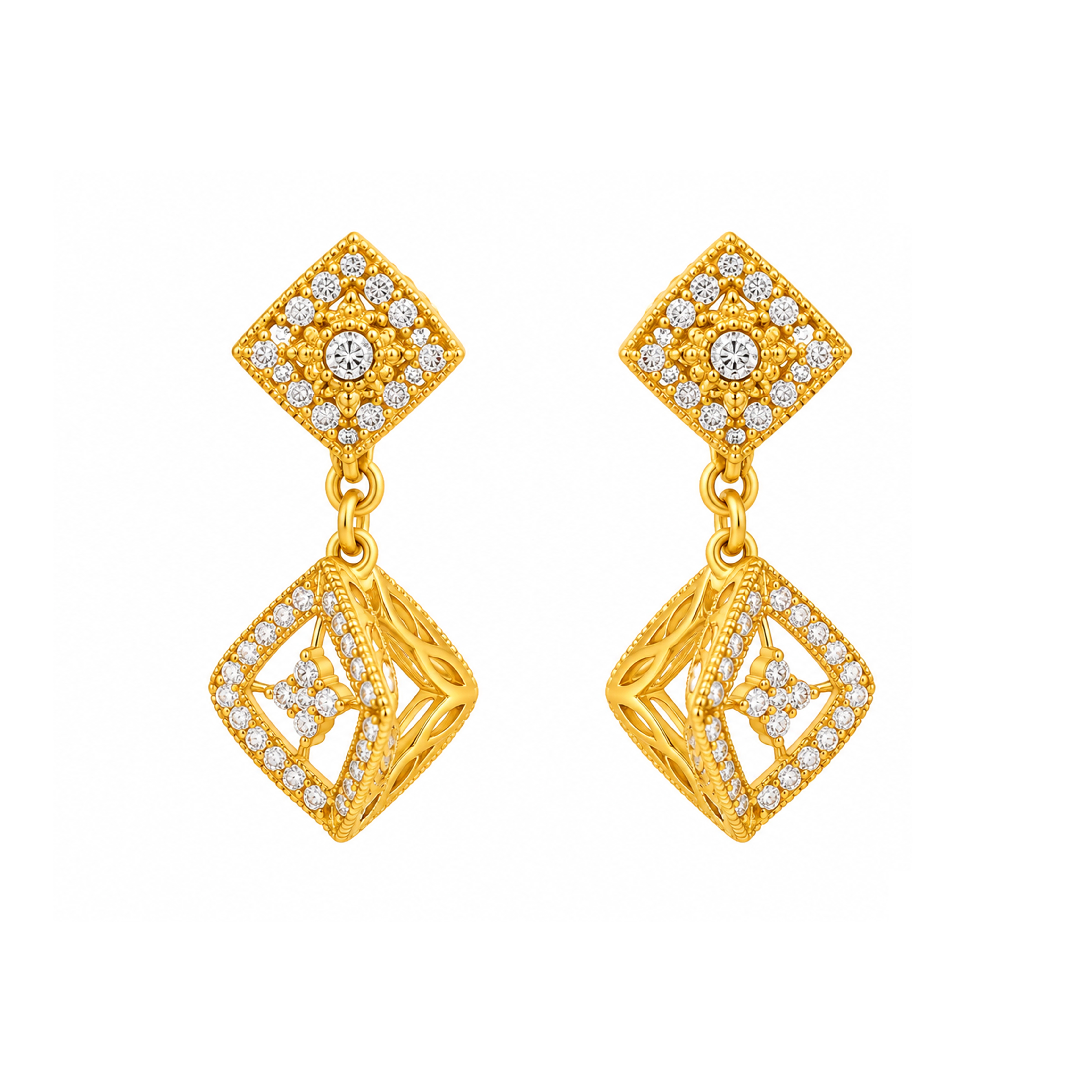 The GTT02543390 Gold Earrings