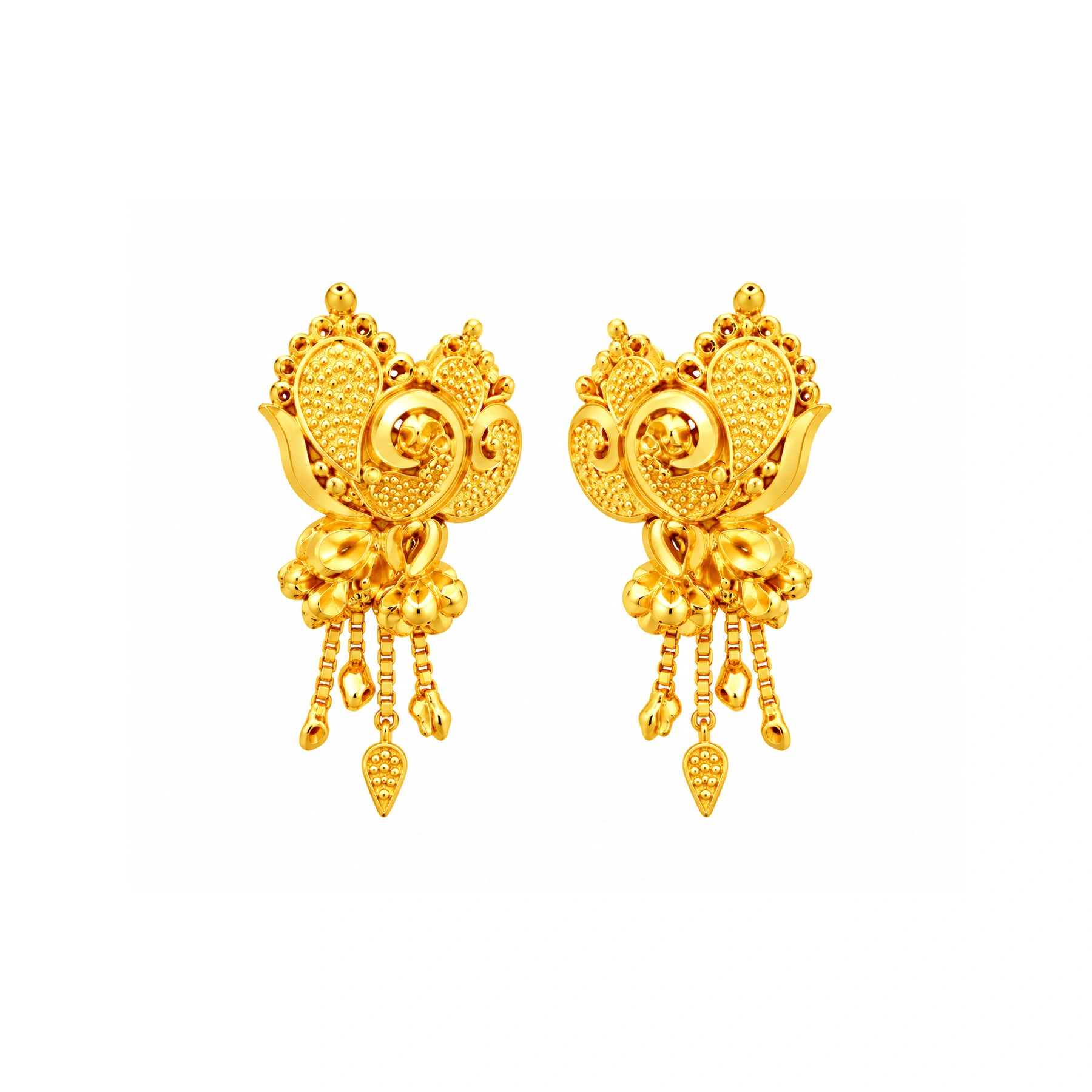 The GTT025615760 Gold Earrings