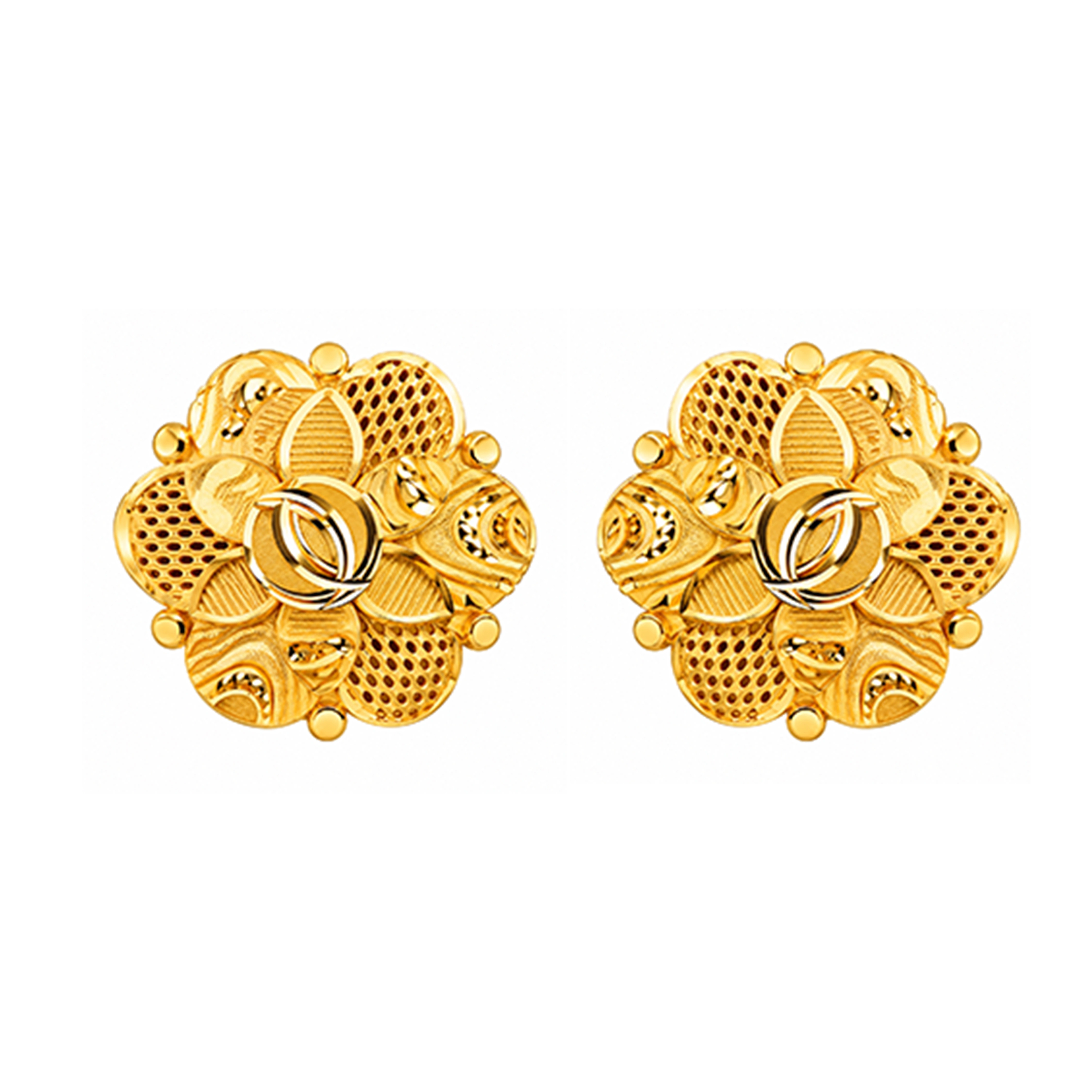 The GTT025615768 Gold Earrings