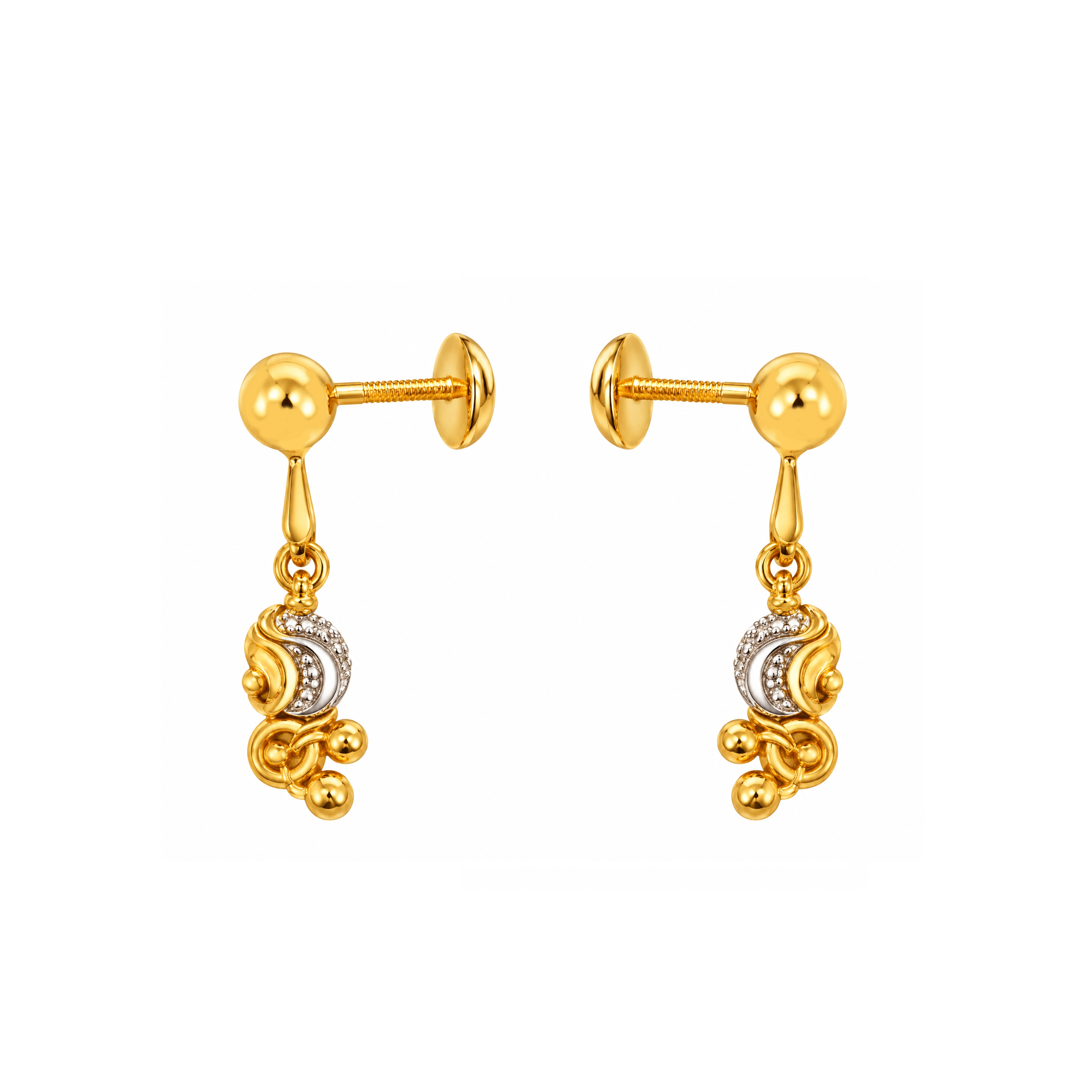 The GTT025615772 Gold Earrings