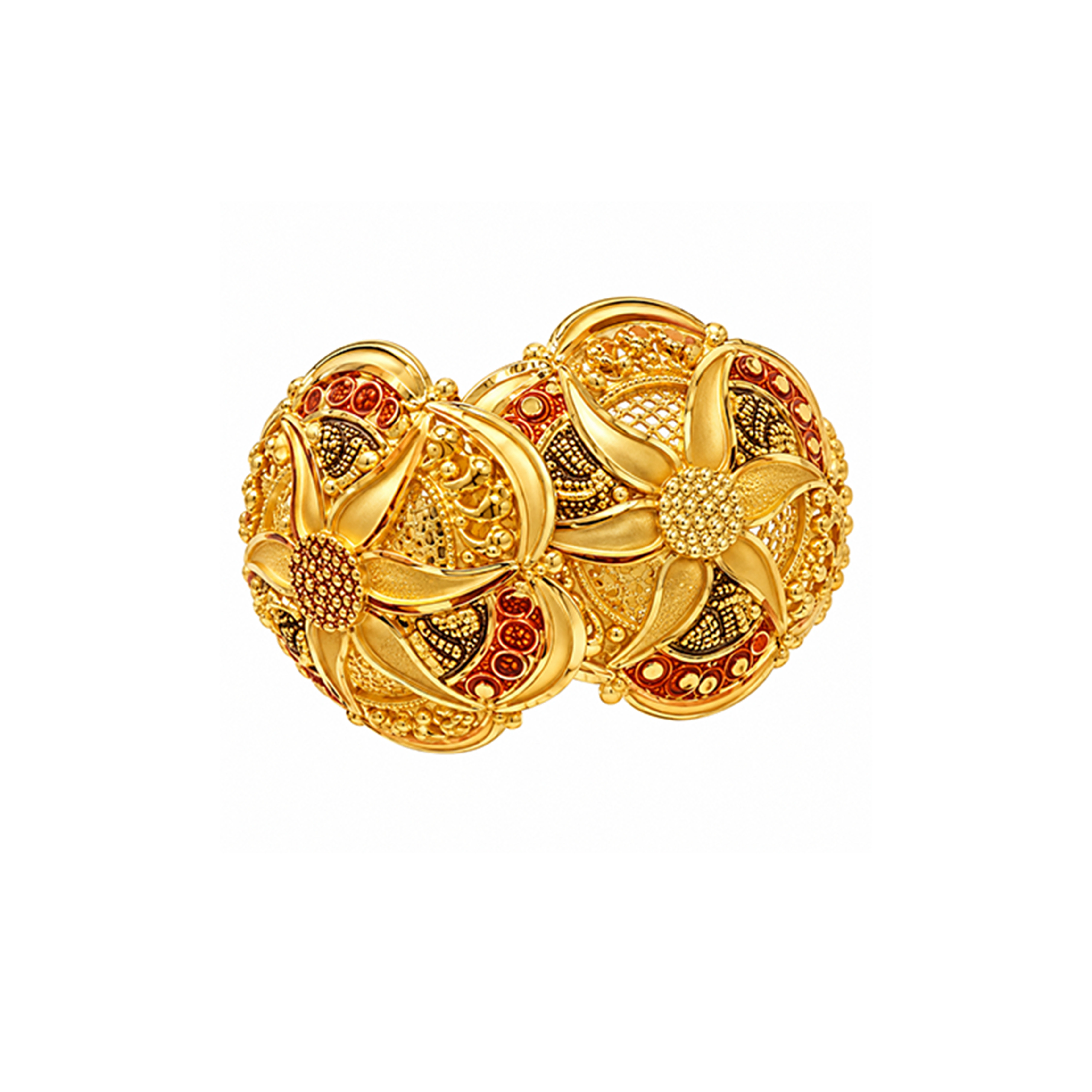 The GTT025615777 Gold Earrings