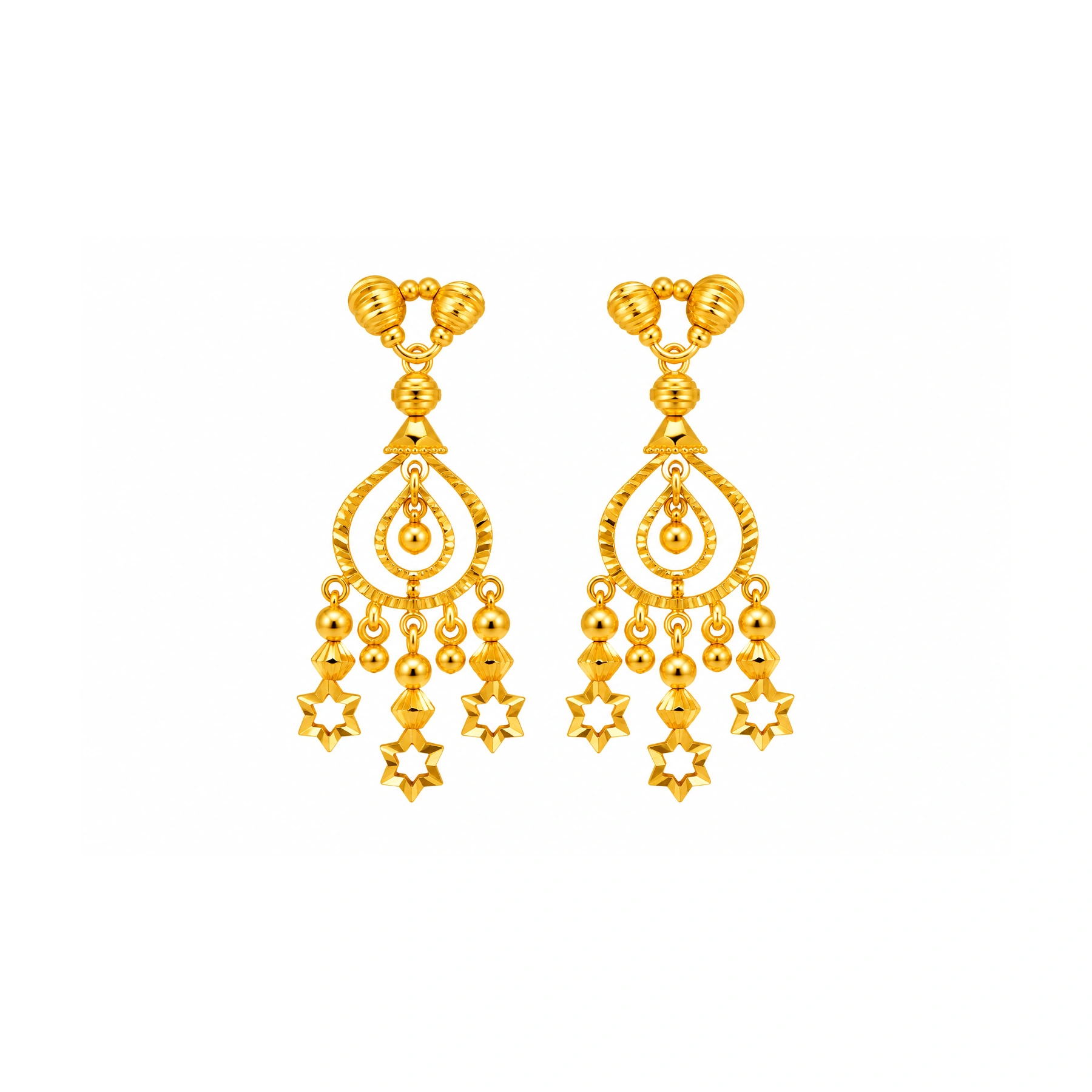 The GTT025615797 Gold Earrings
