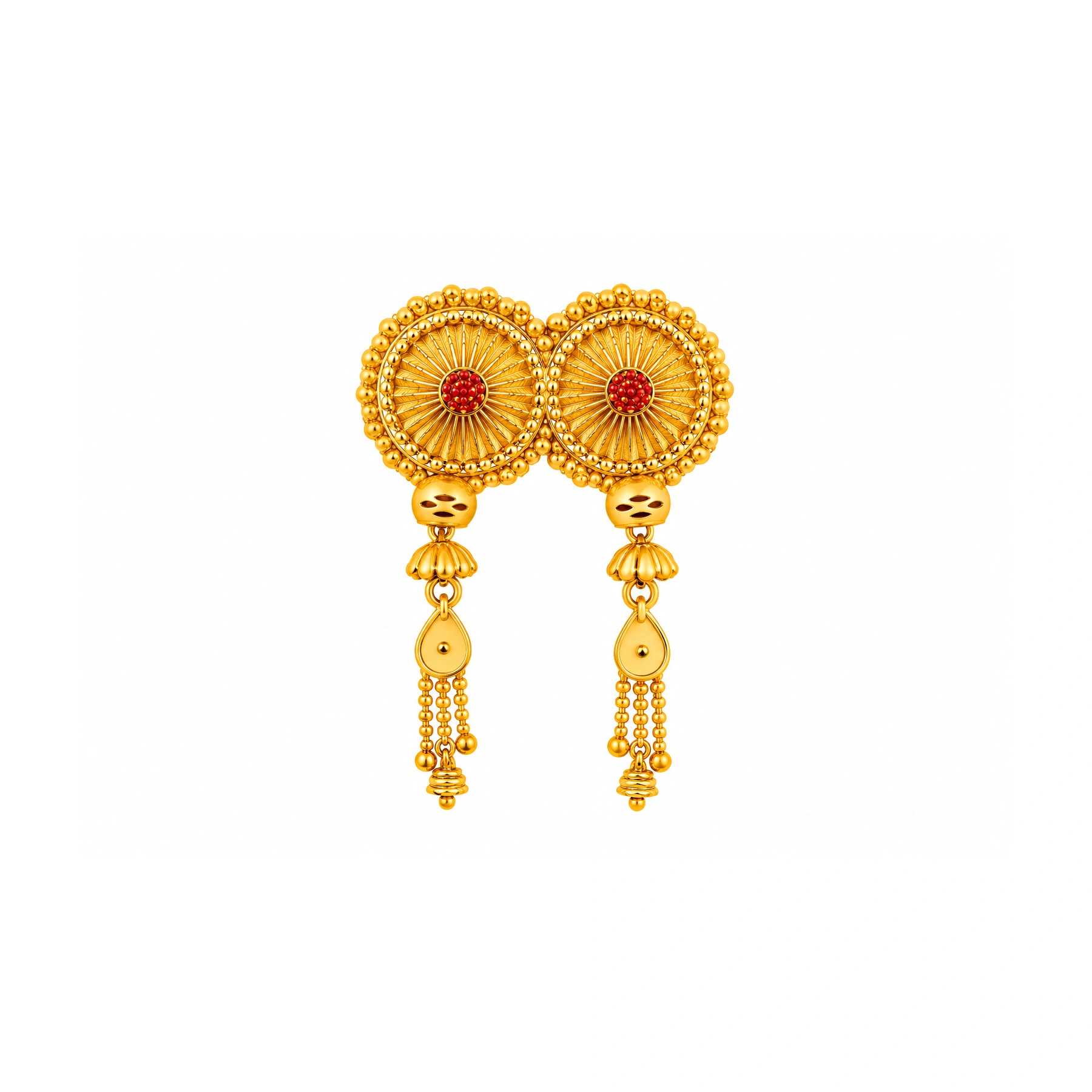 The GTT025615800 Gold Earrings