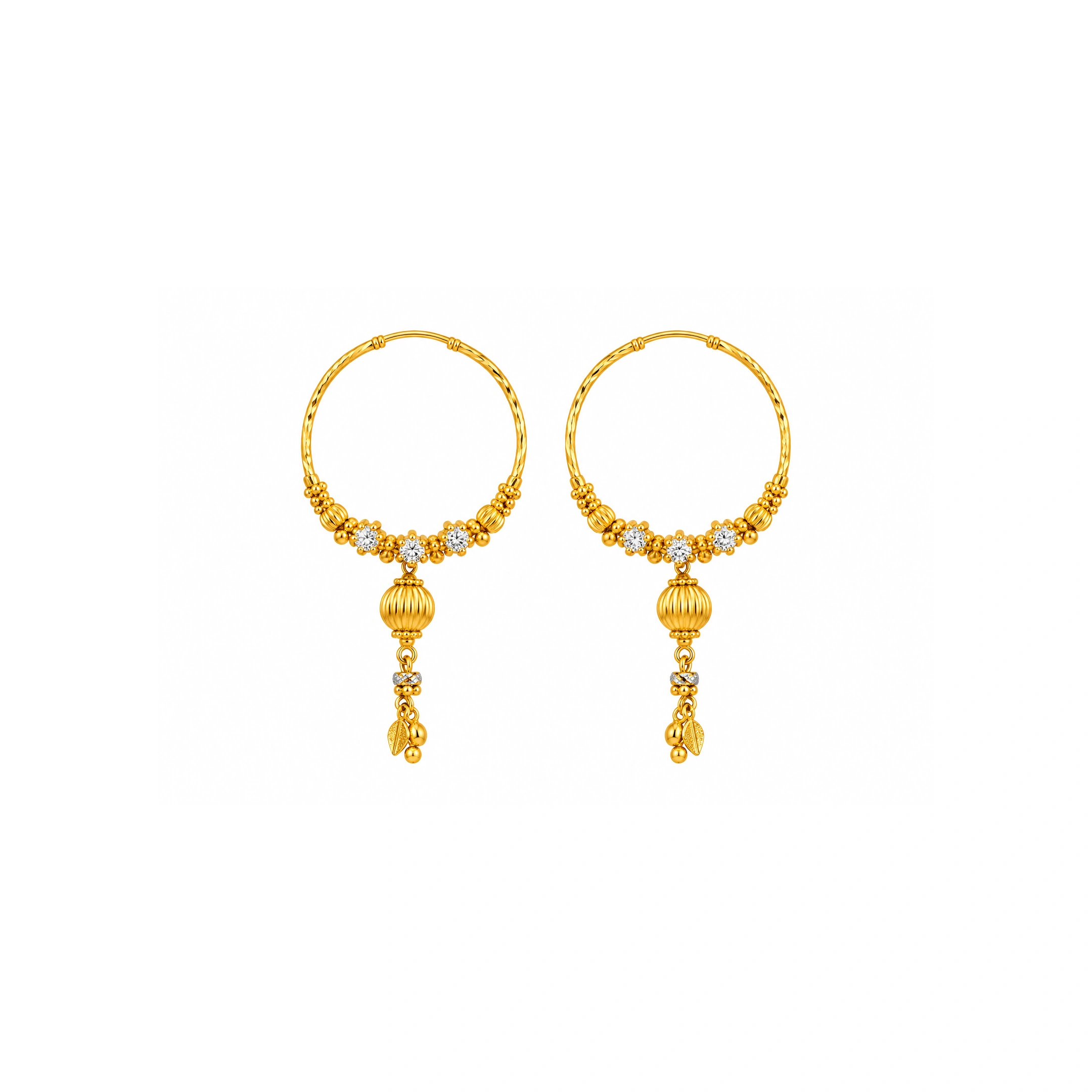 The GTT026810017 Gold Earrings