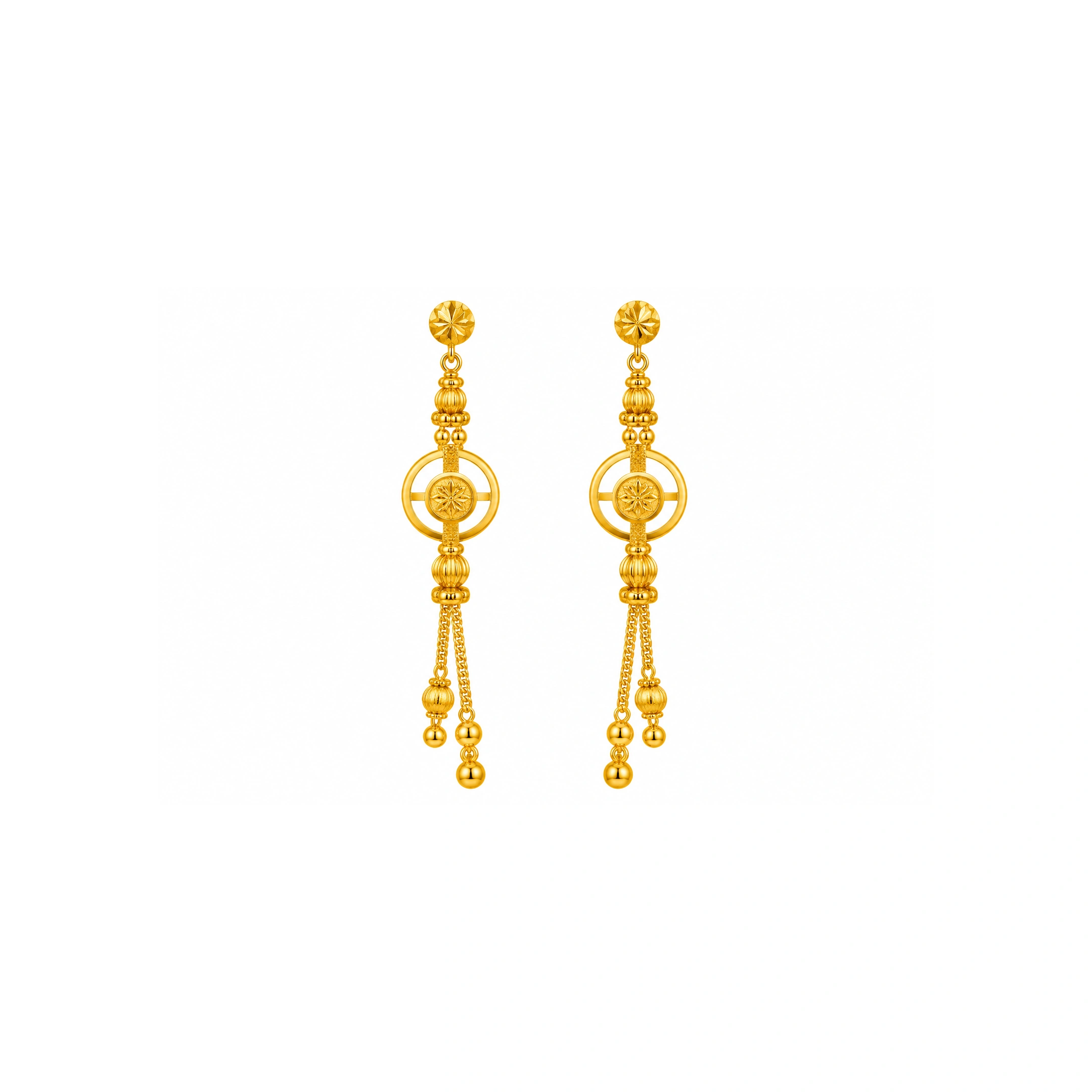The GTT026810020 Gold Earrings