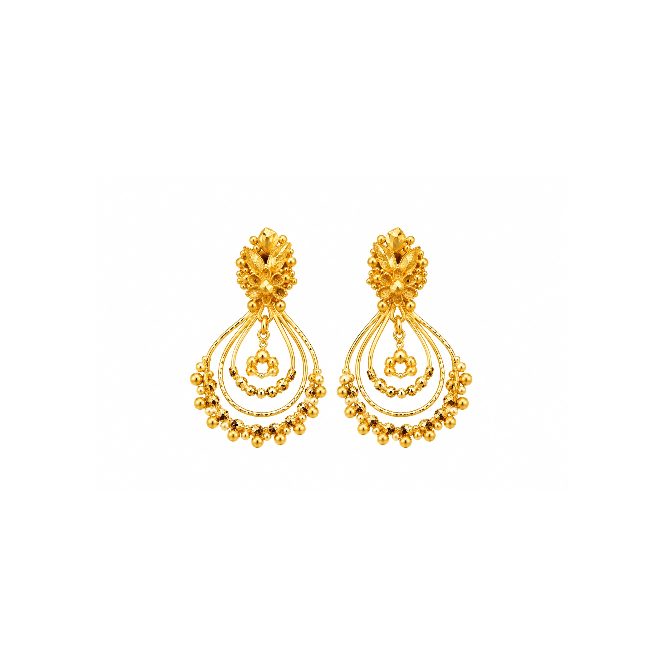The GTT026810026 Gold Earrings