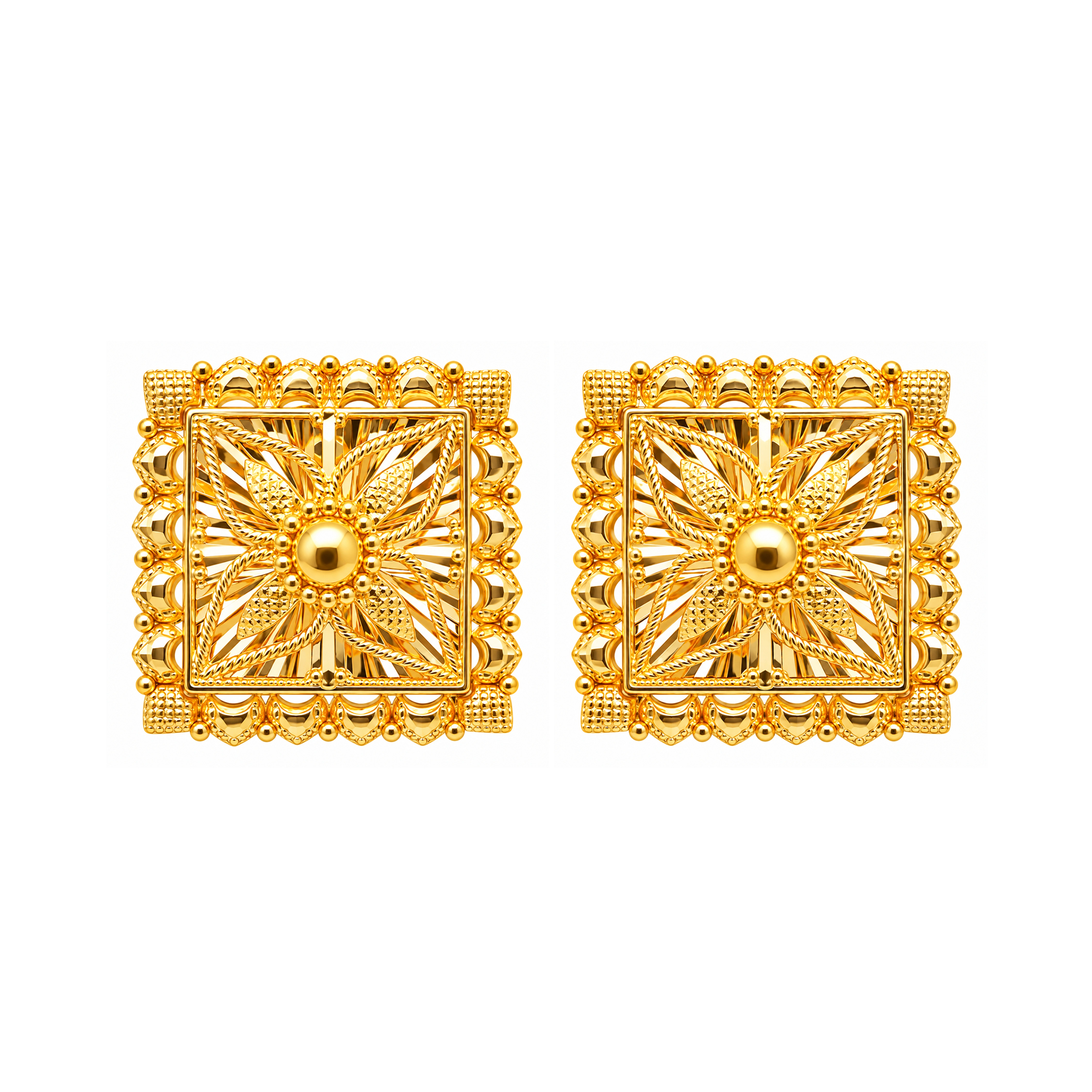 The GTT027015007 Gold Earrings