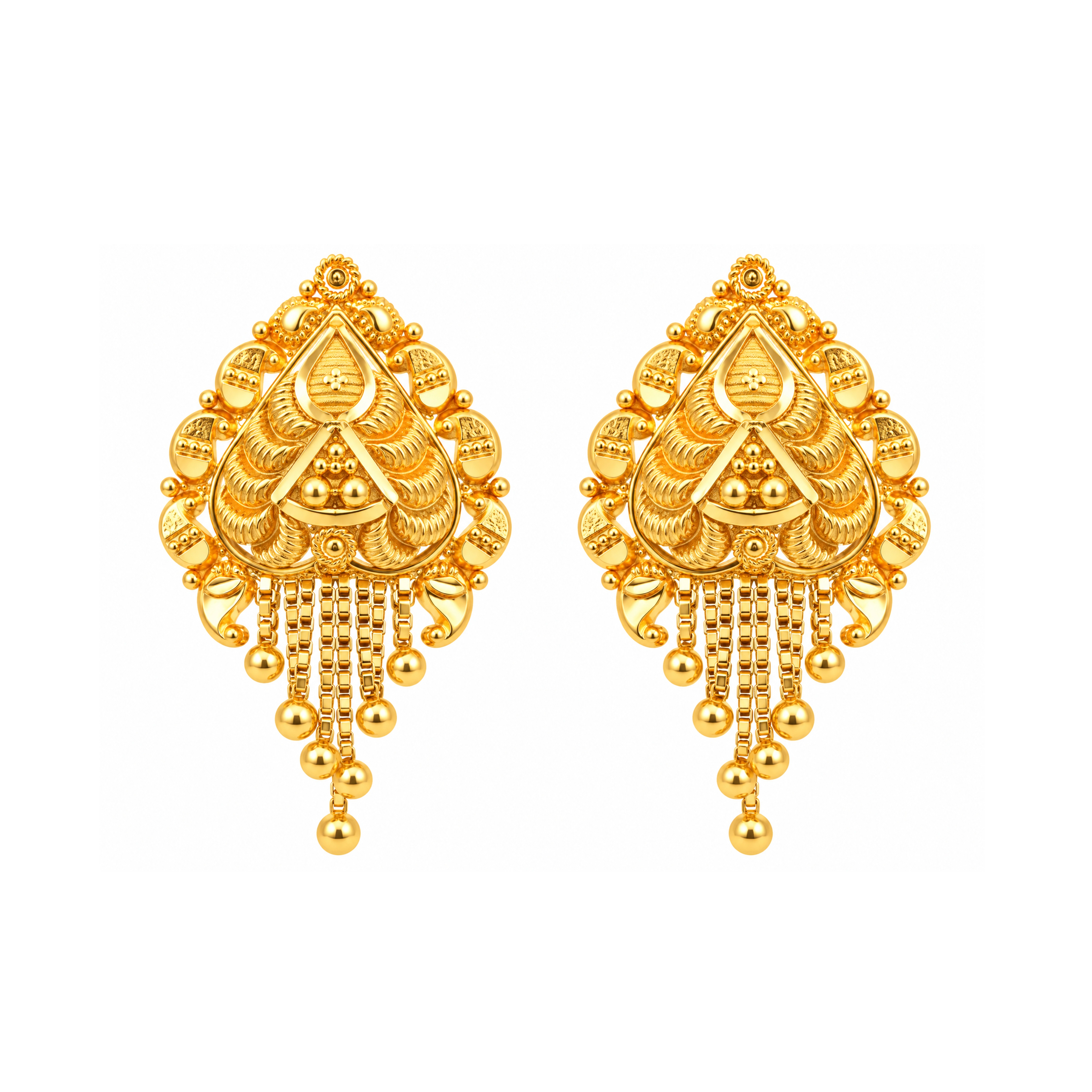 The GTT027015058 Gold Earrings
