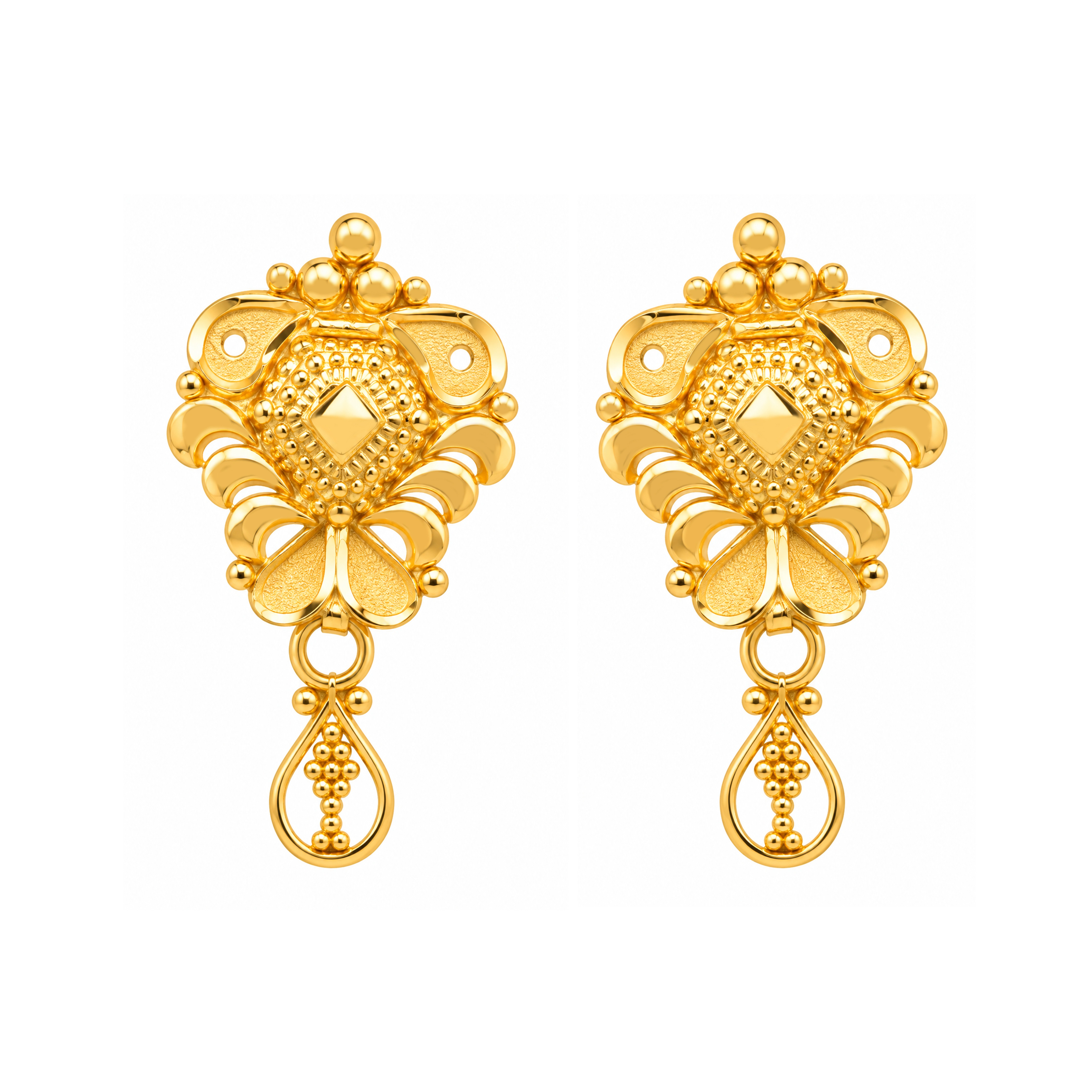 The GTT027015065 Gold Earrings