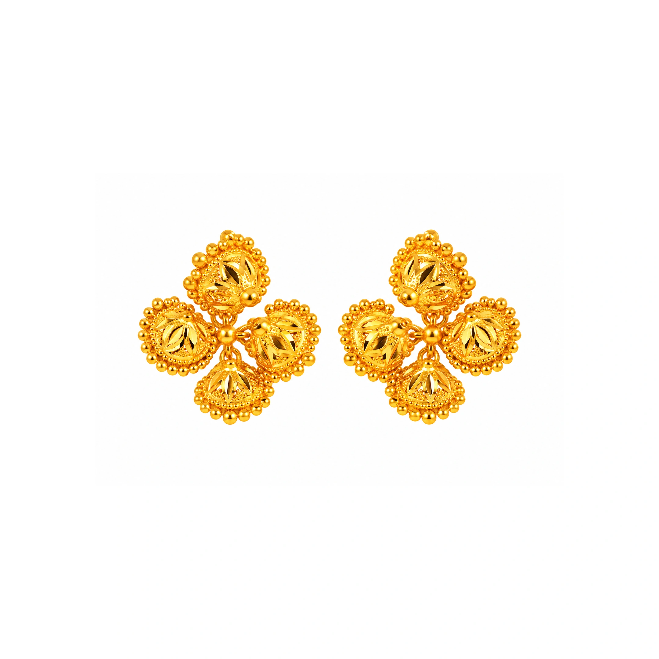 The GTT027015803 Gold Earrings