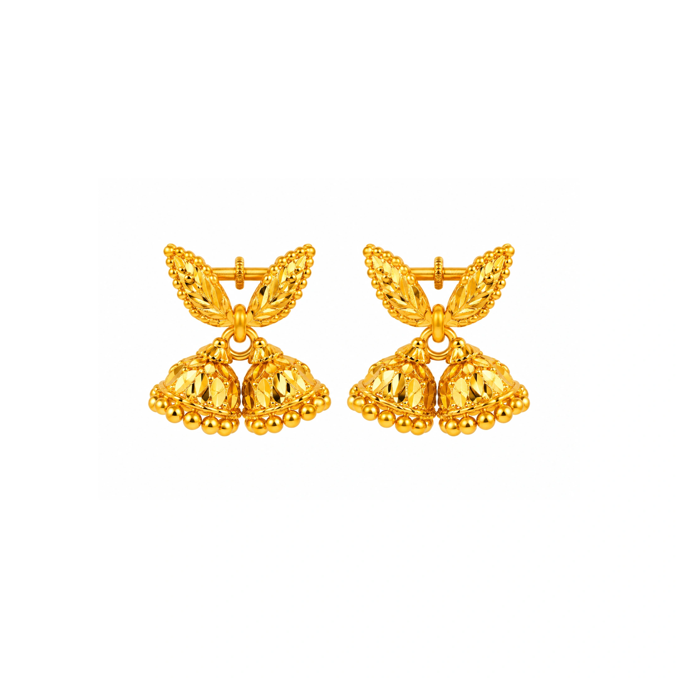The GTT027015804 Gold Earrings