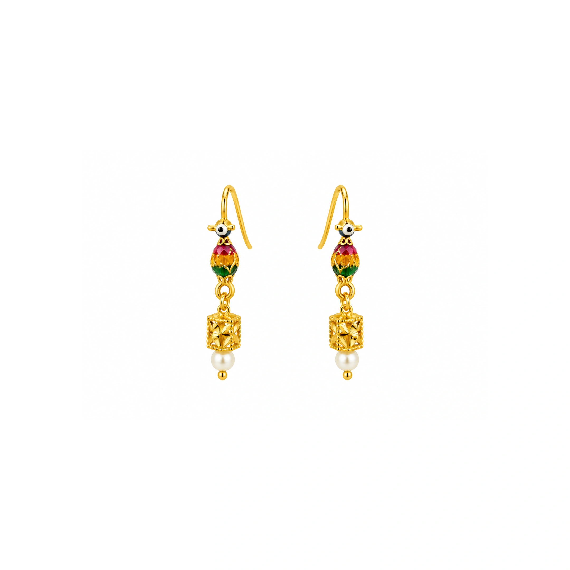The GTT032610036 Gold Earrings