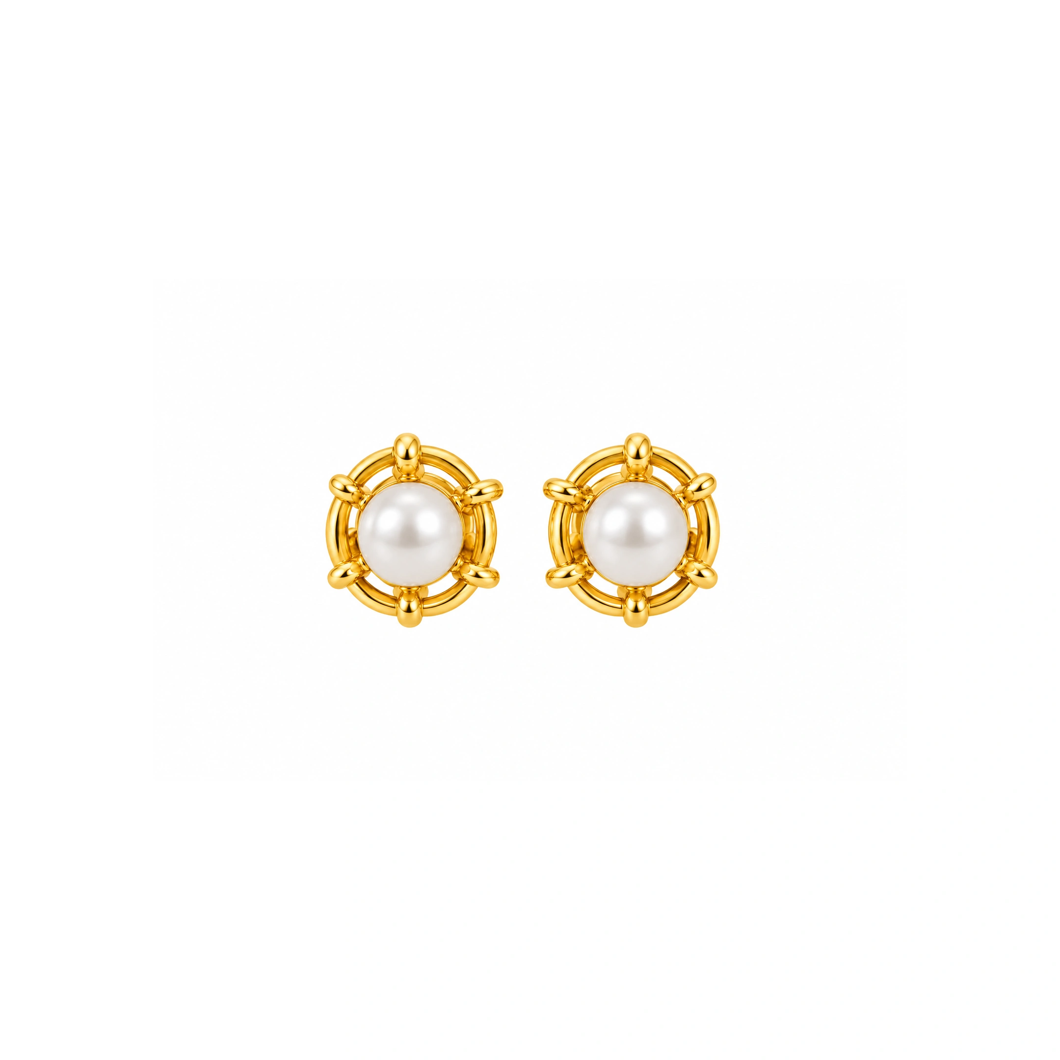 The GTT032610046 Gold Earrings