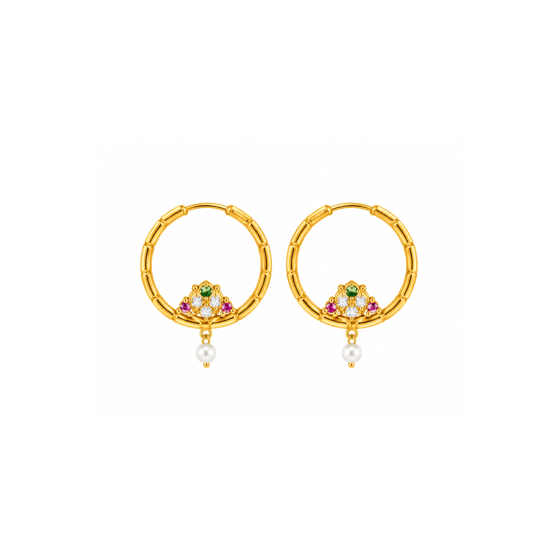 The GTT044210383 Gold Earrings