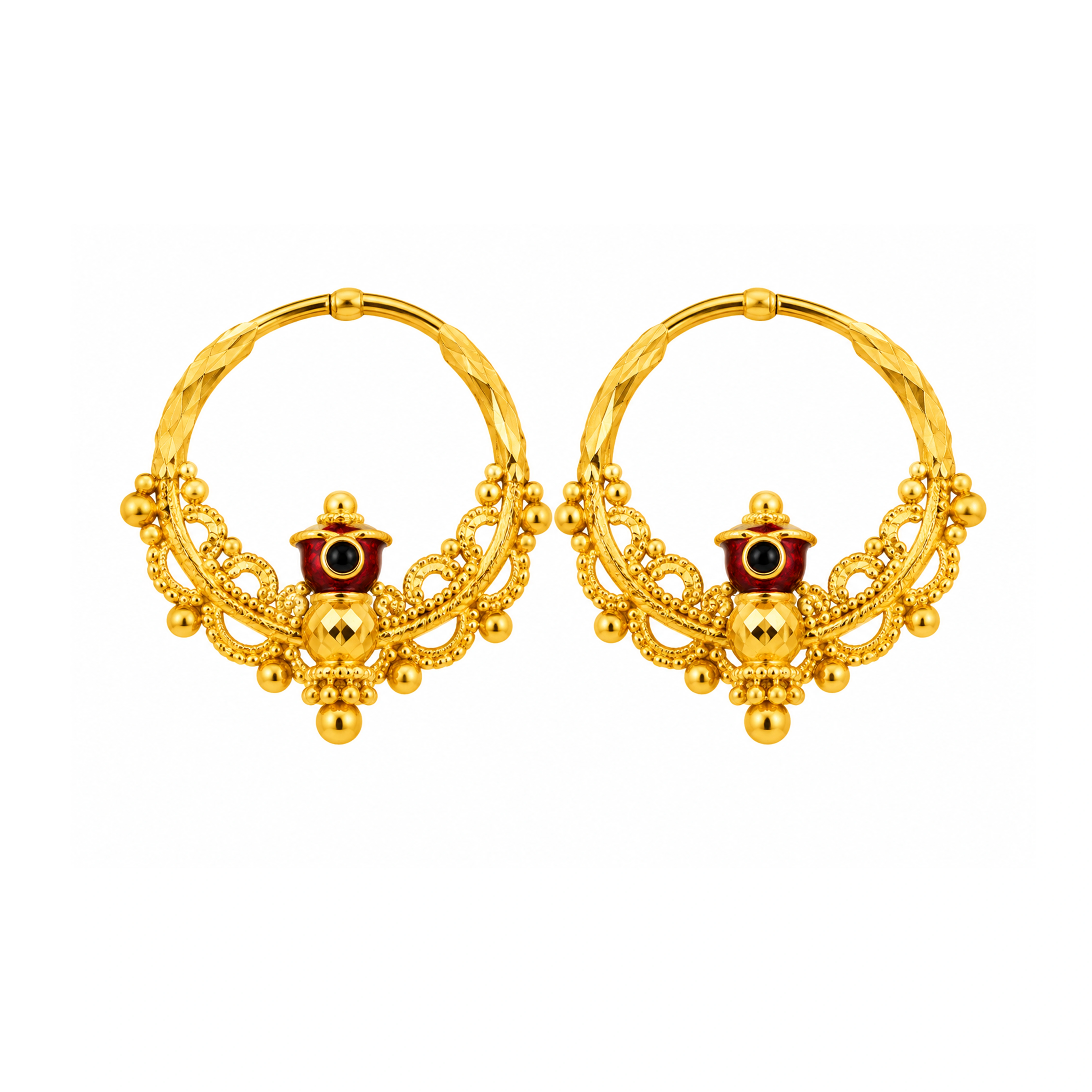 The GTT05010688 Gold Earrings