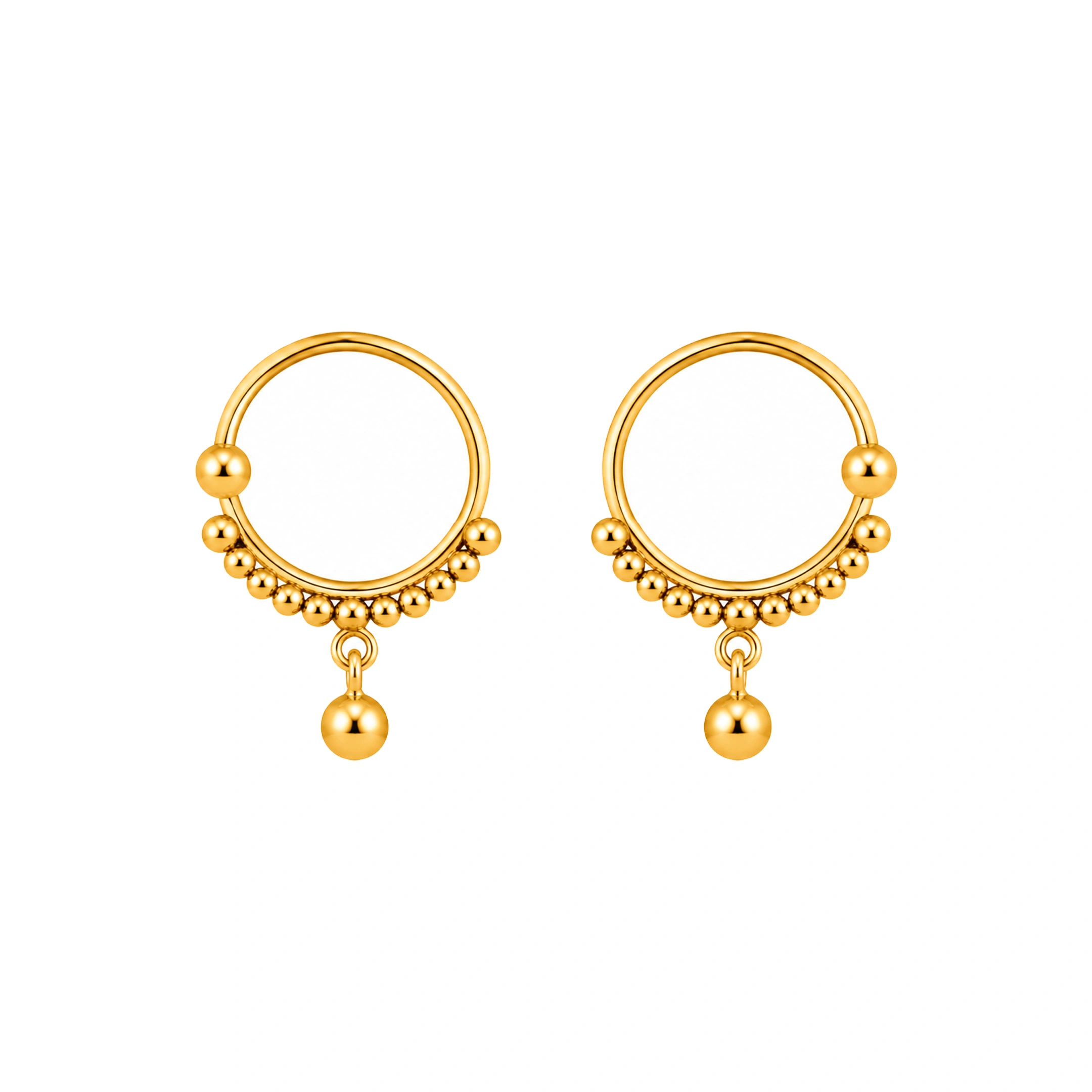 The GTT050110014 Gold Earrings