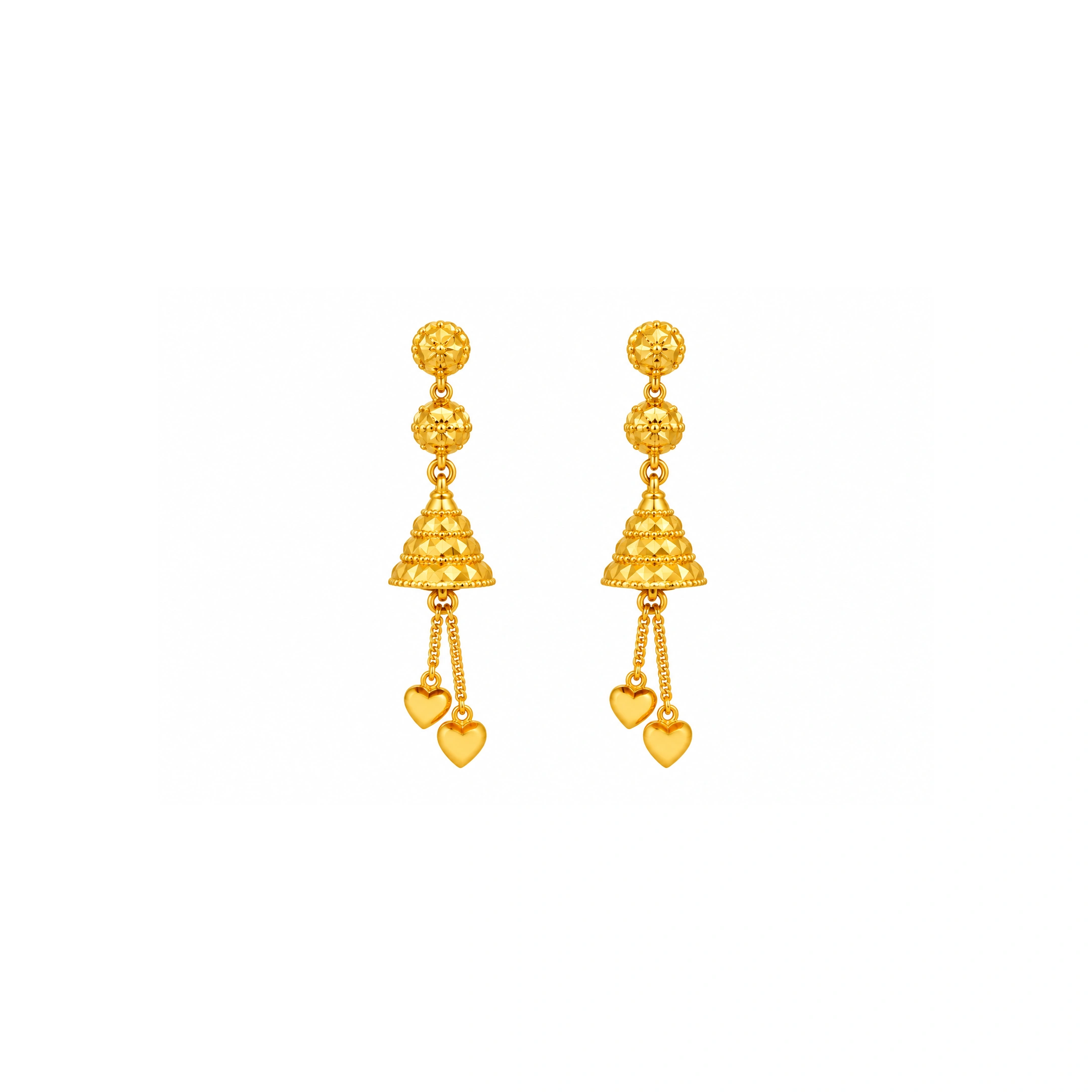 The GTT050510031 Gold Earrings