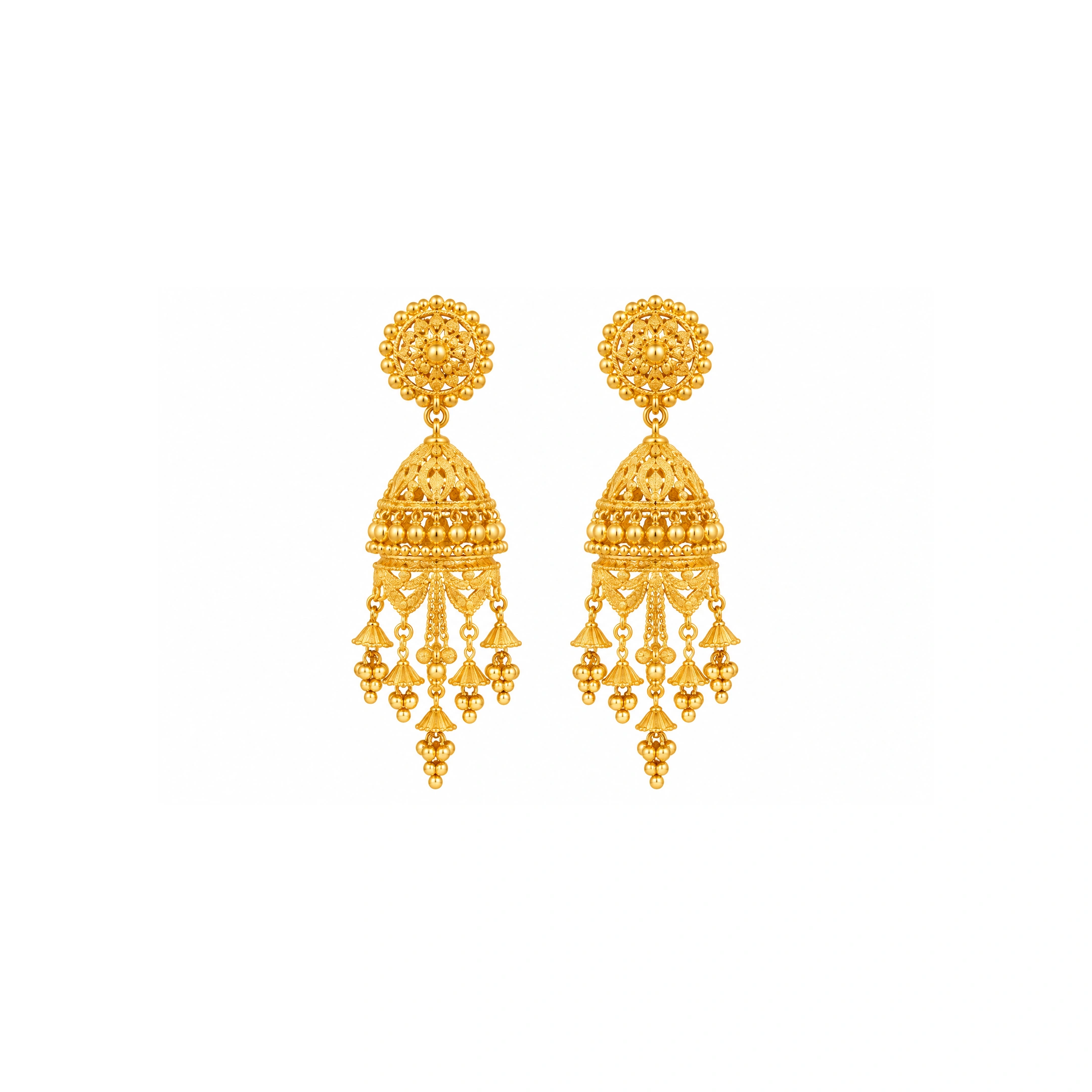 The GTT051310011 Gold Earrings