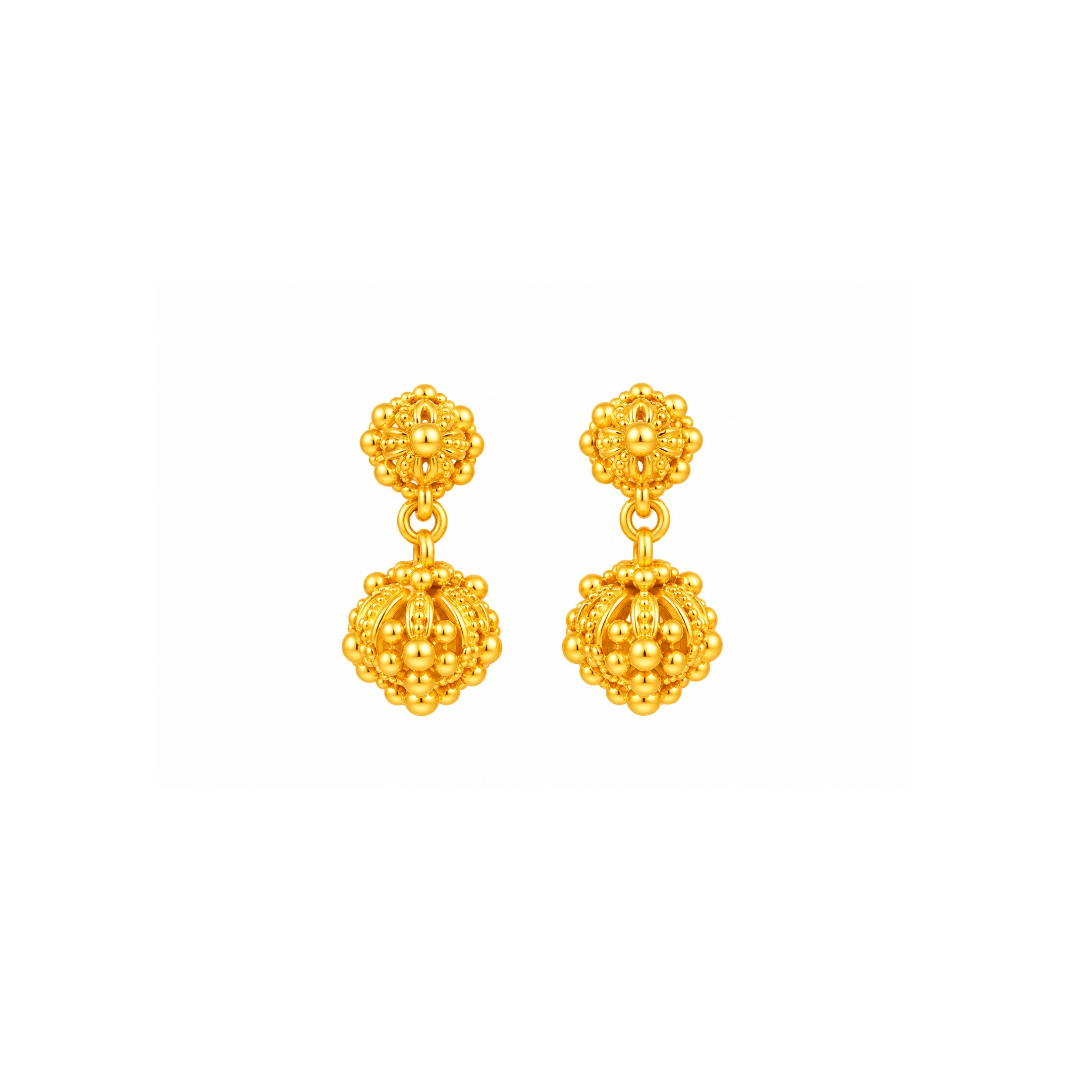 The GTT051310017 Gold Earrings