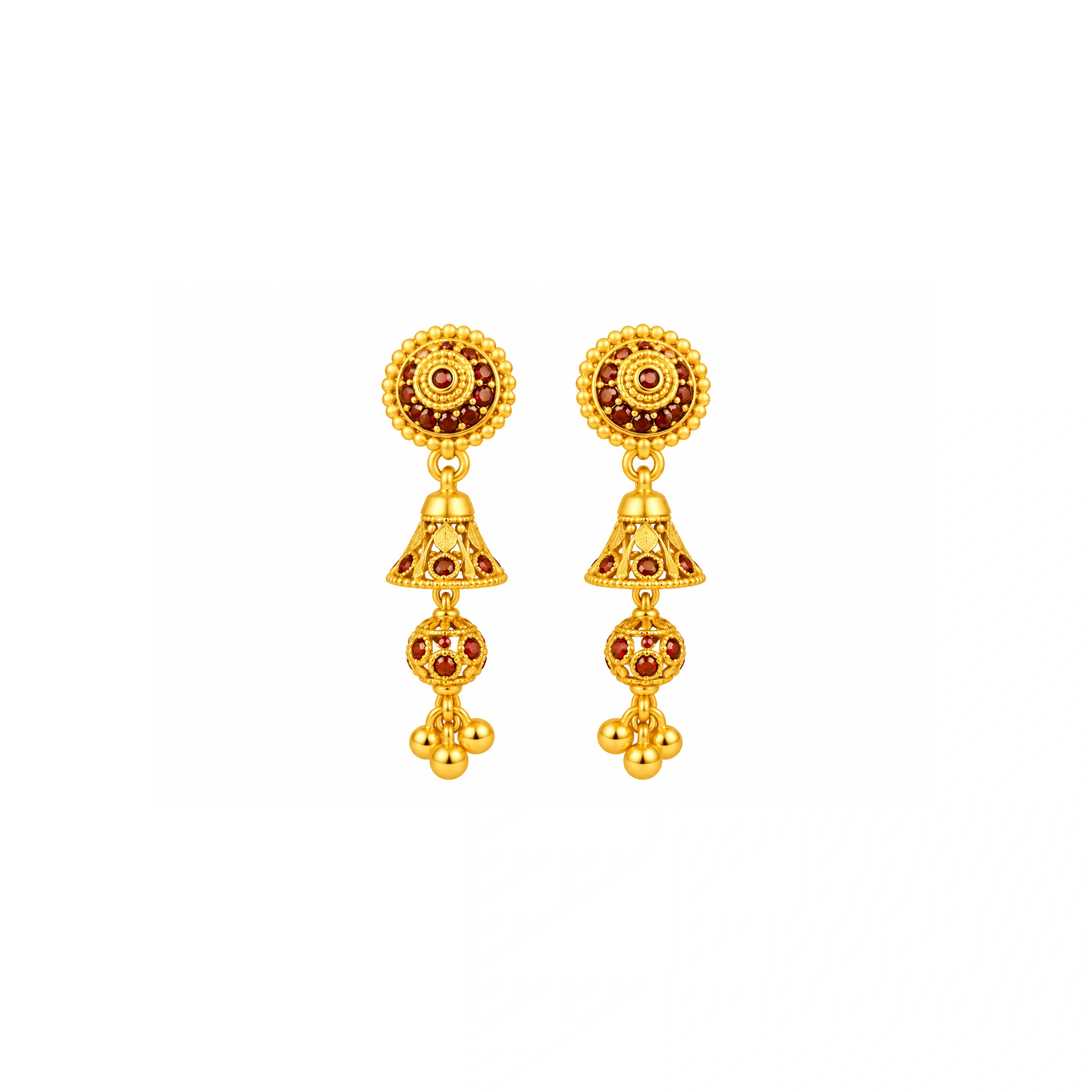 The GTT052110506 Gold Earrings