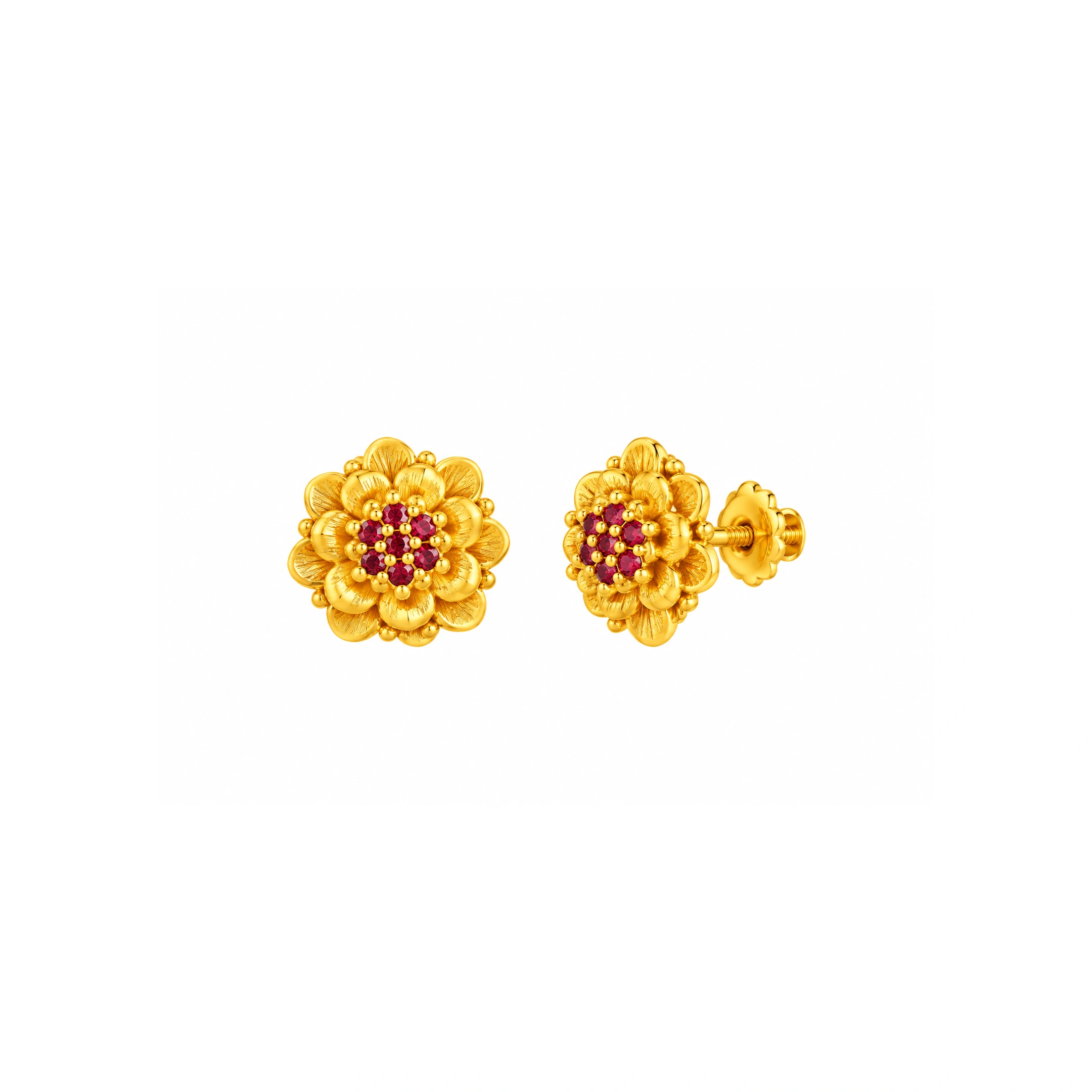 The GTT052110514 Gold Earrings