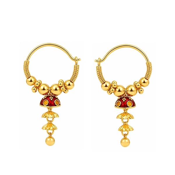 The GTT057210008 Gold Earrings