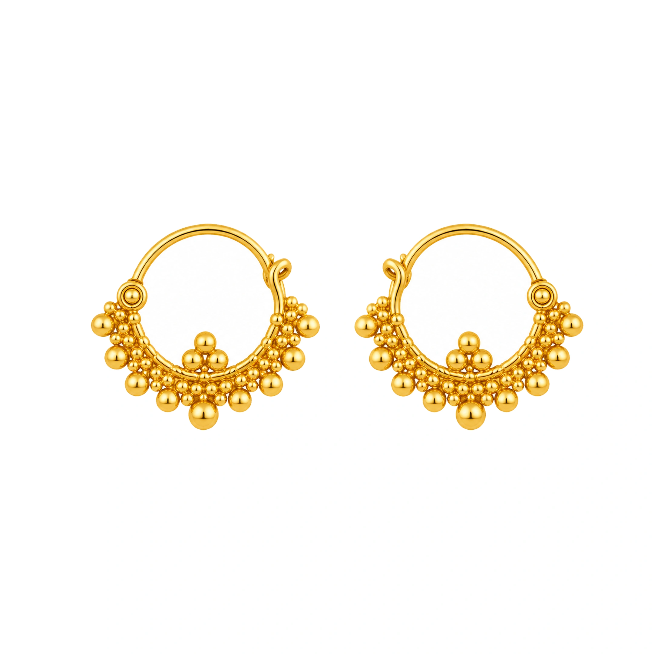 The GTT057210010 Gold Earrings