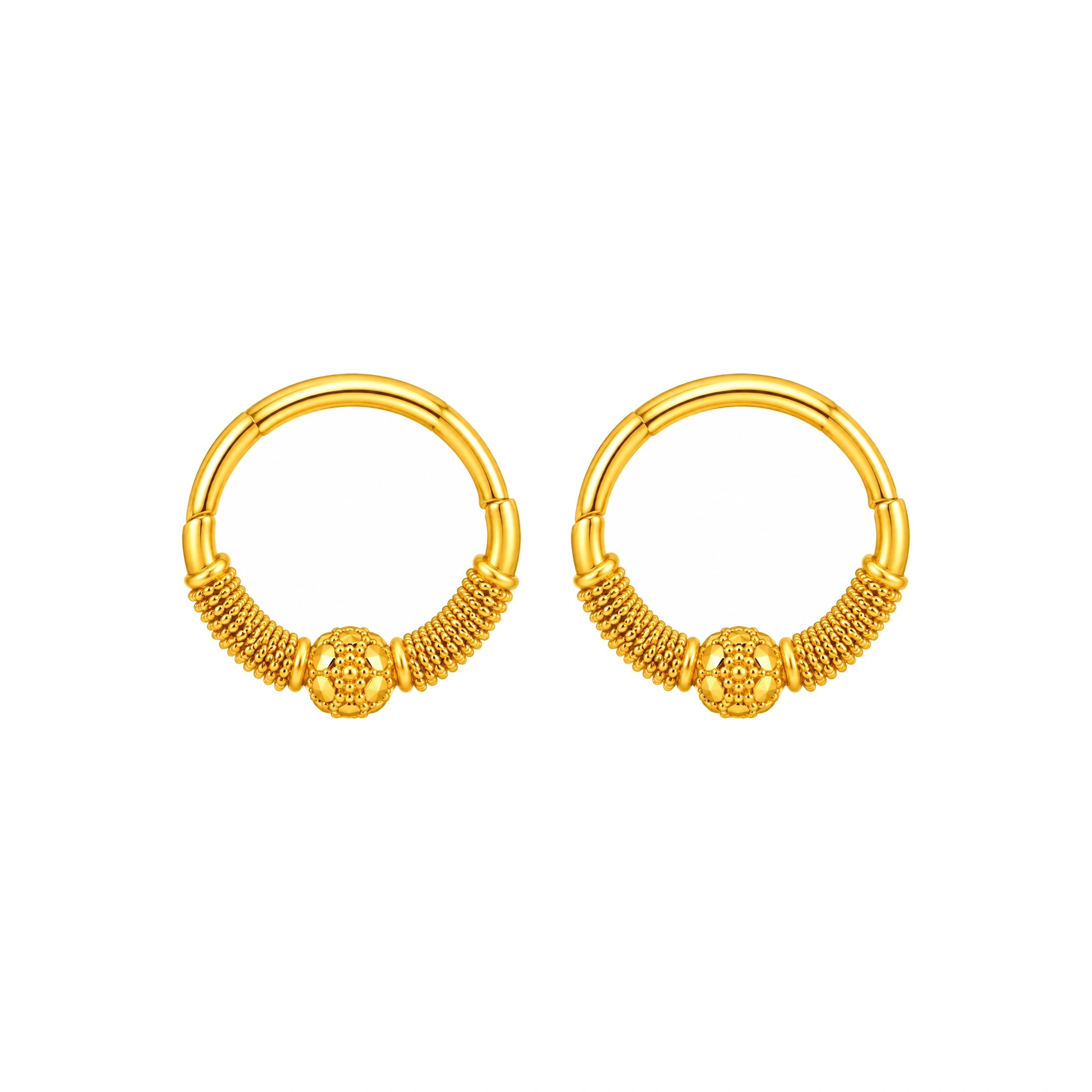 The GTT058411300 Gold Earrings