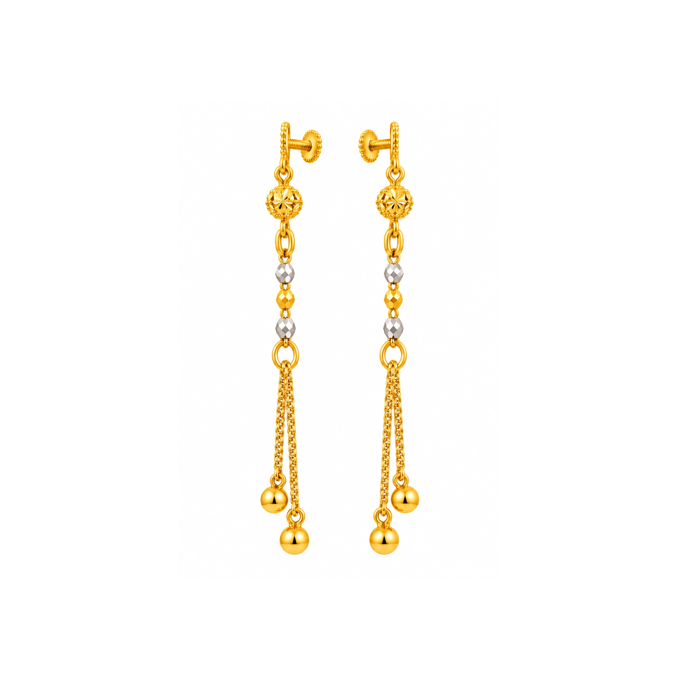 The GTT058411547 Gold Earrings