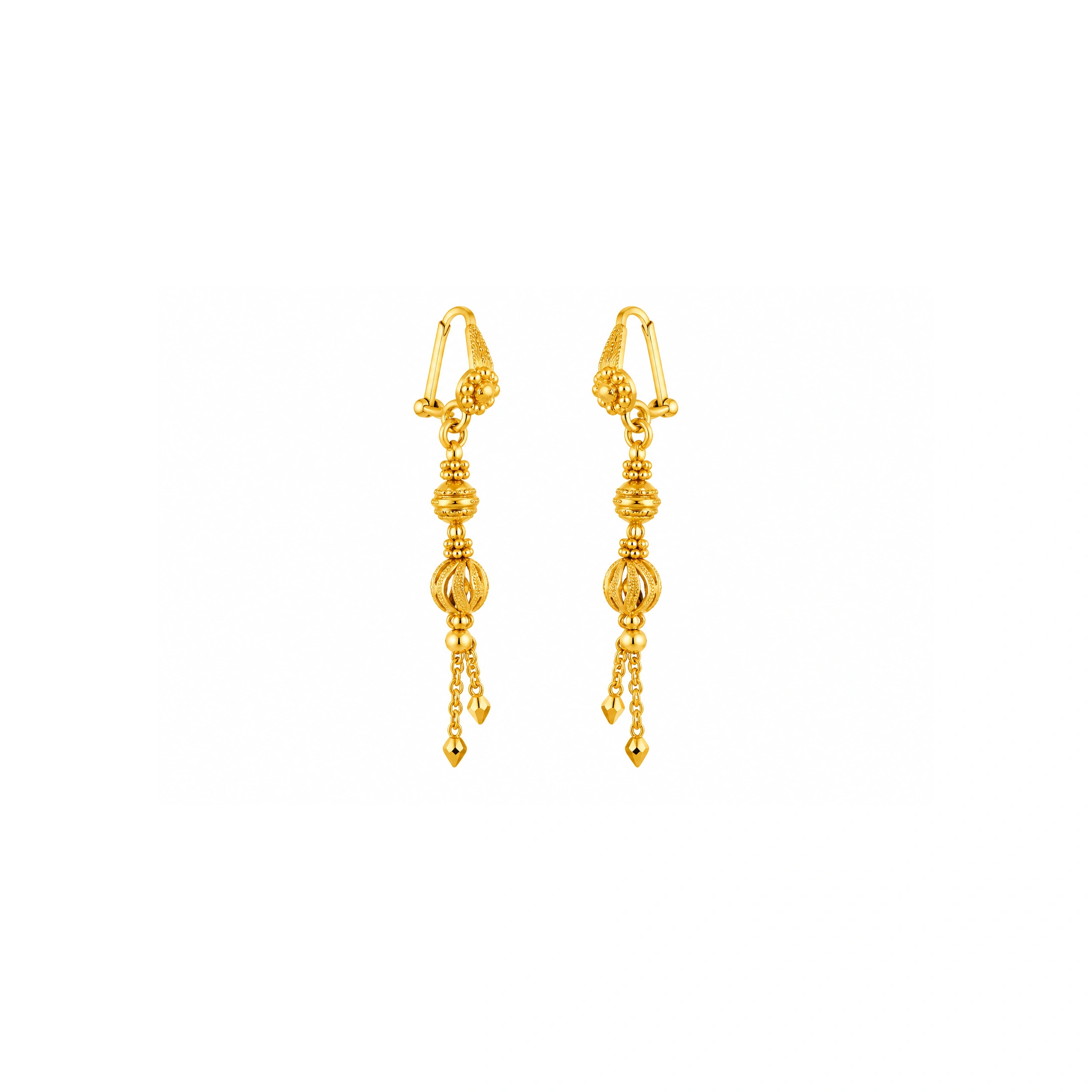 The GTT058411569 Gold Earrings