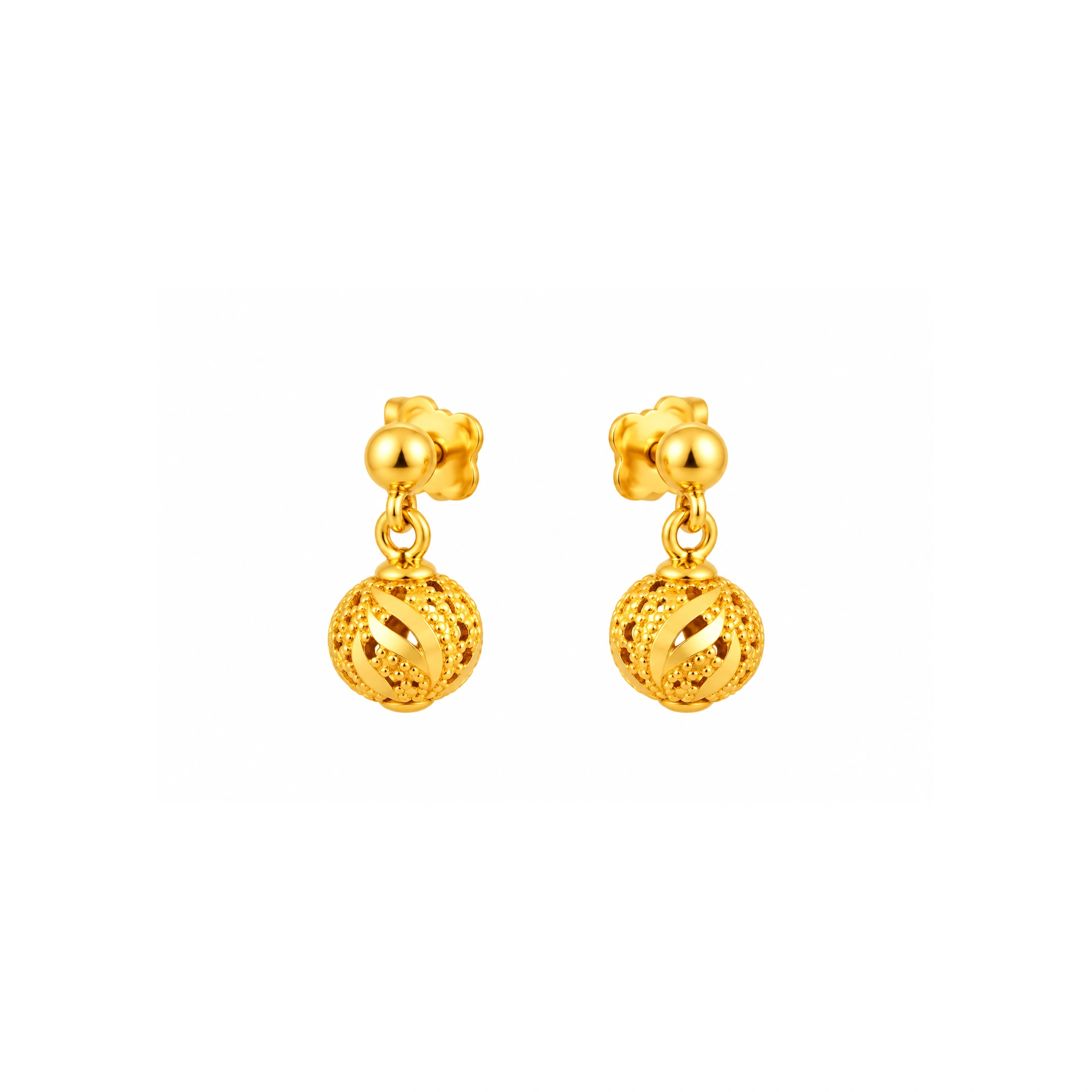 The GTT058411578 Gold Earrings